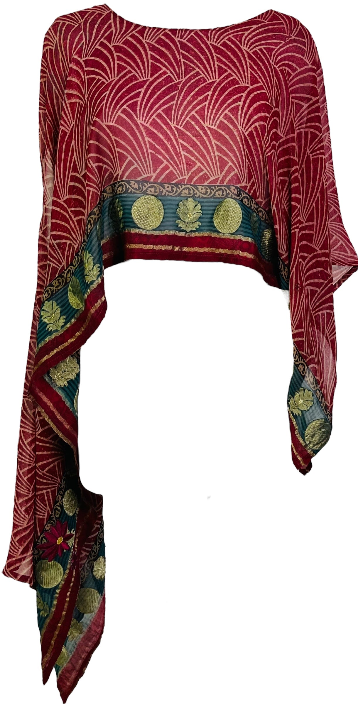 PRG7138 Sheer Wabi Sabi Pure Silk Versatile Vest