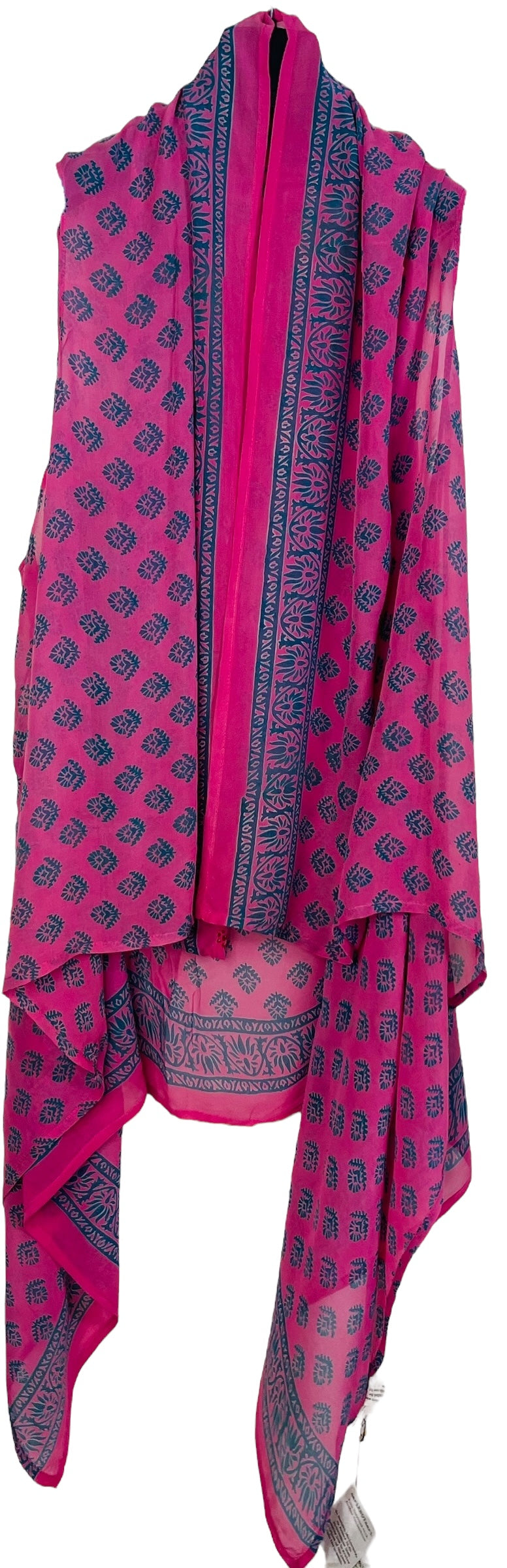 PRG6744 Sheer Wabi Sabi Pure Silk Versatile Vest