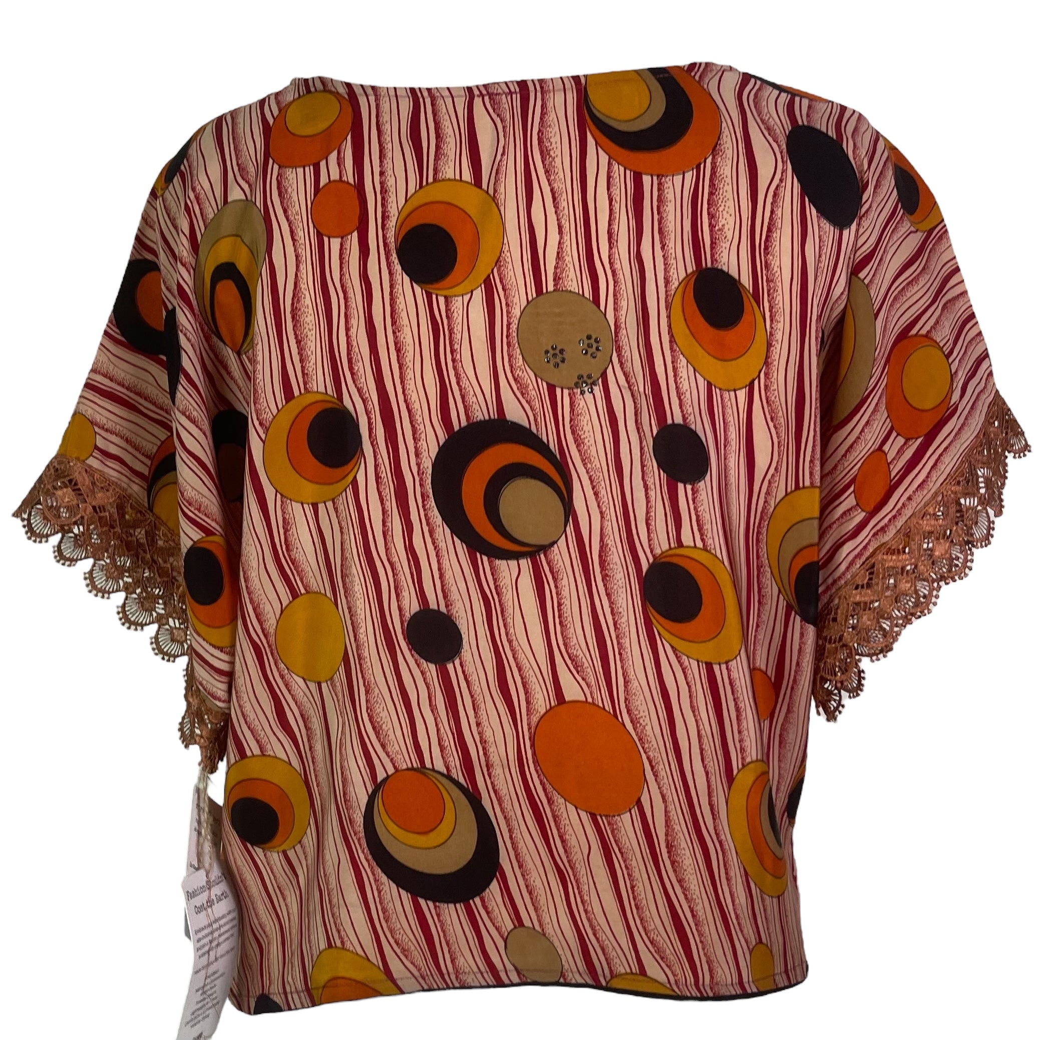 PRC5489 Avatar Pure Silk Boxy Top