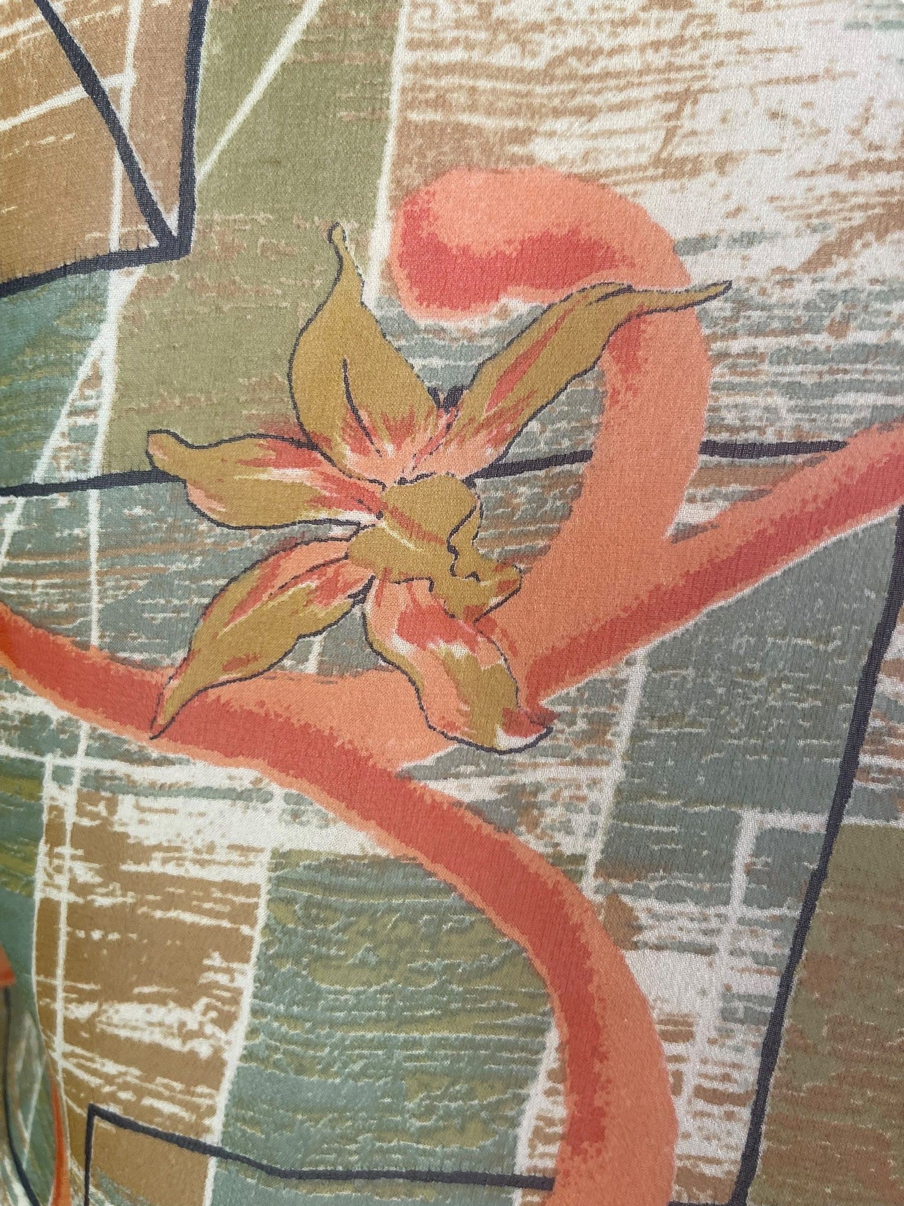 PREVIEW PRG8101 Wabi Sabi Pure Silk Long Tunic with Side Ties by DECEMBER2025 – Handmade ethical Side Tie Tunic from sariKNOTsari using upcycled silk. Designed in Canada for travel and slow fashion, loved from Toronto to LA to Sydney.