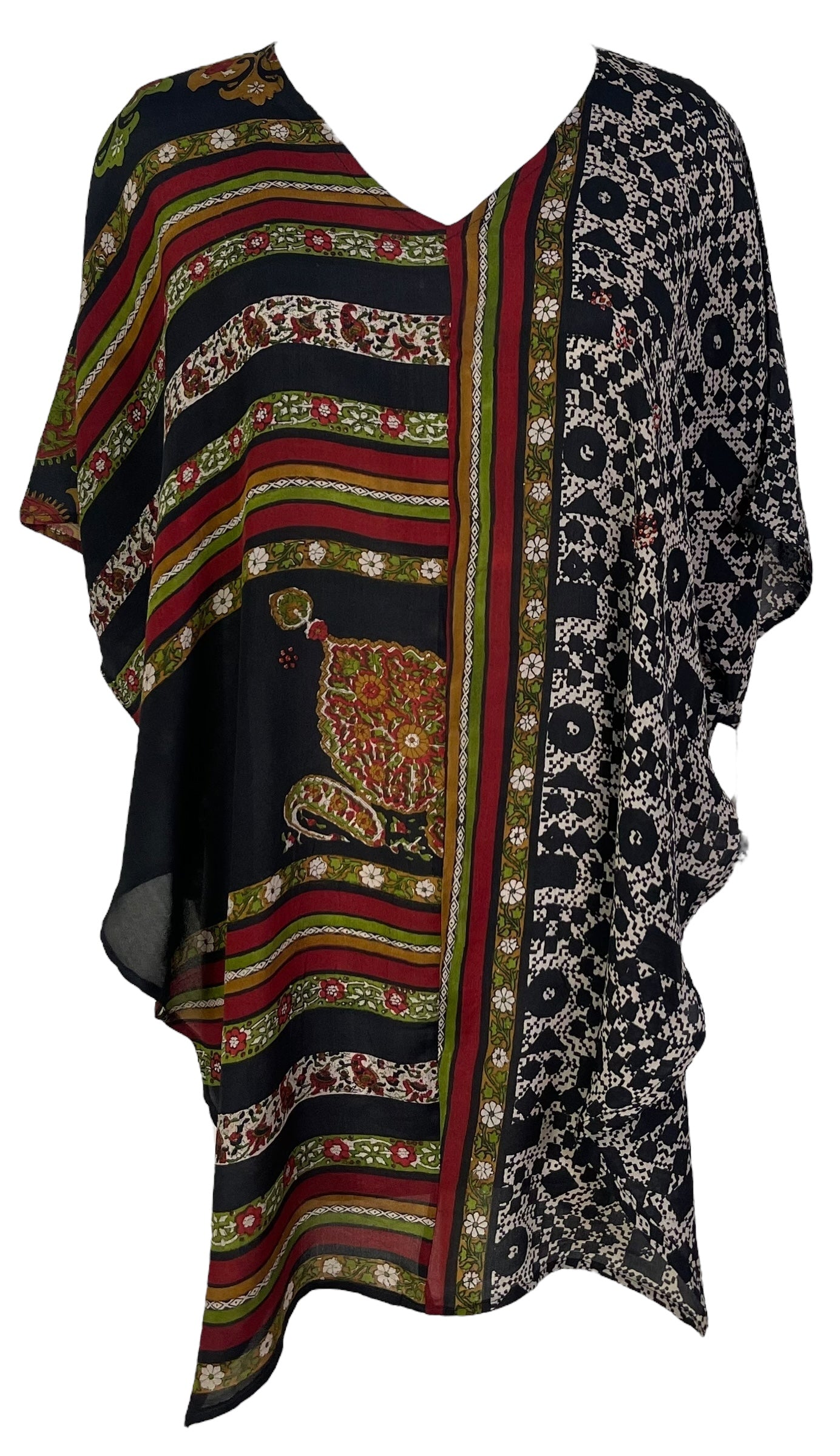 PRC7030 Avatar Pure Silk Waterfall Top