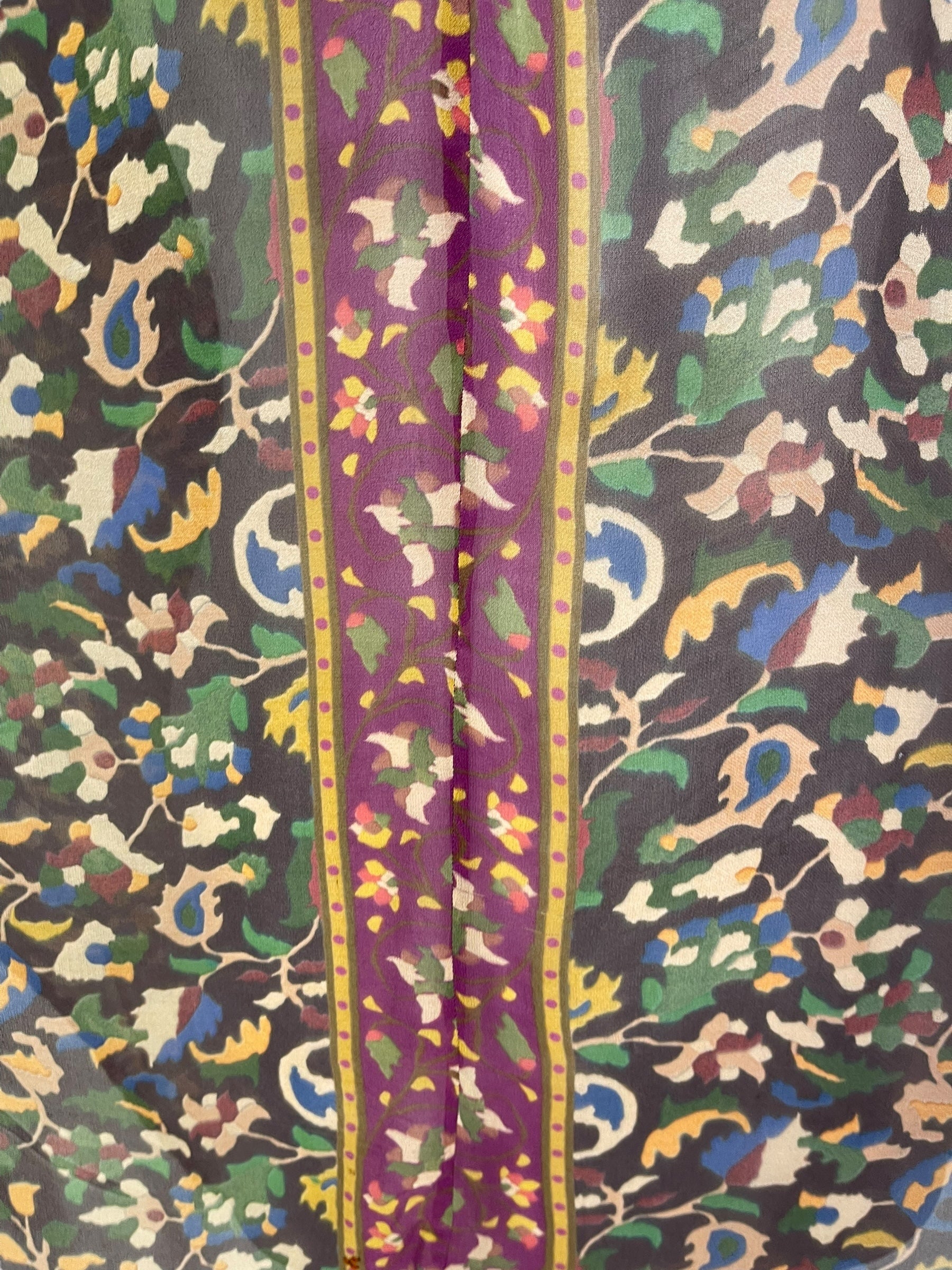 PRG6852 Sheer Wabi Sabi Pure Silk Waterfall Top