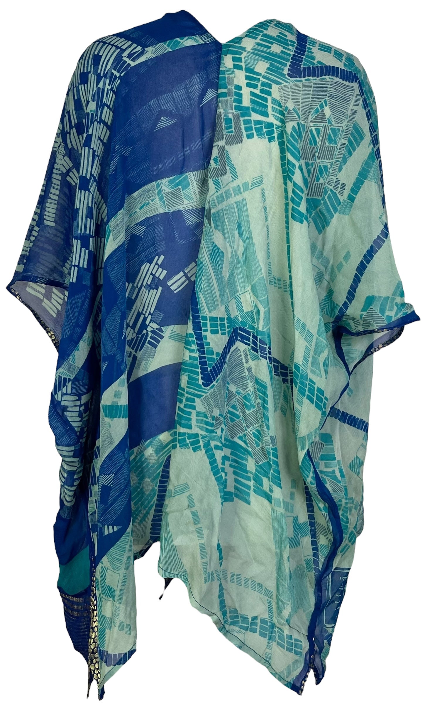 PRG7102 Sheer Wabi Sabi Pure Silk Cardigan