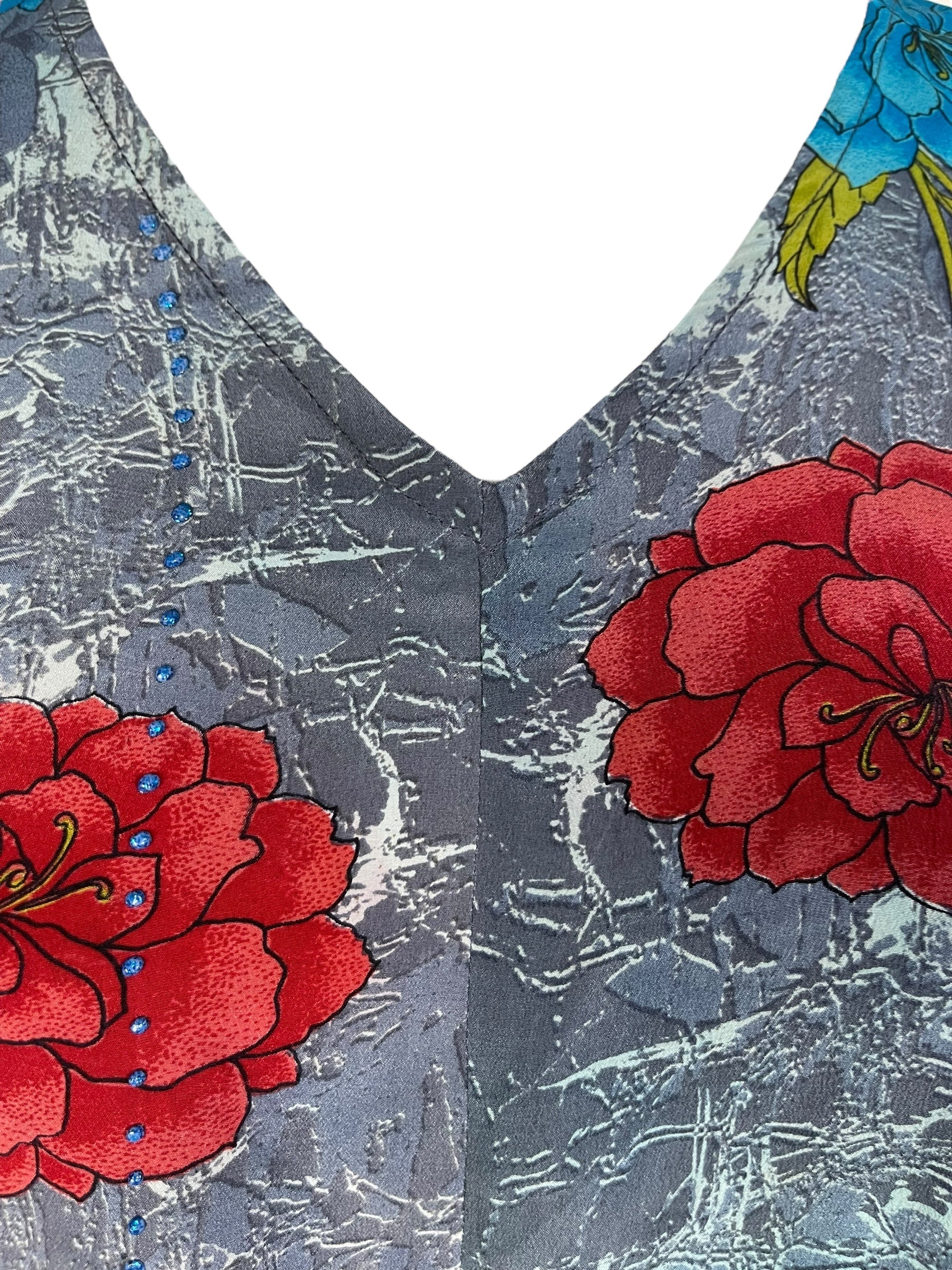 PRC7282 Wabi Sabi Pure Silk Waterfall Top