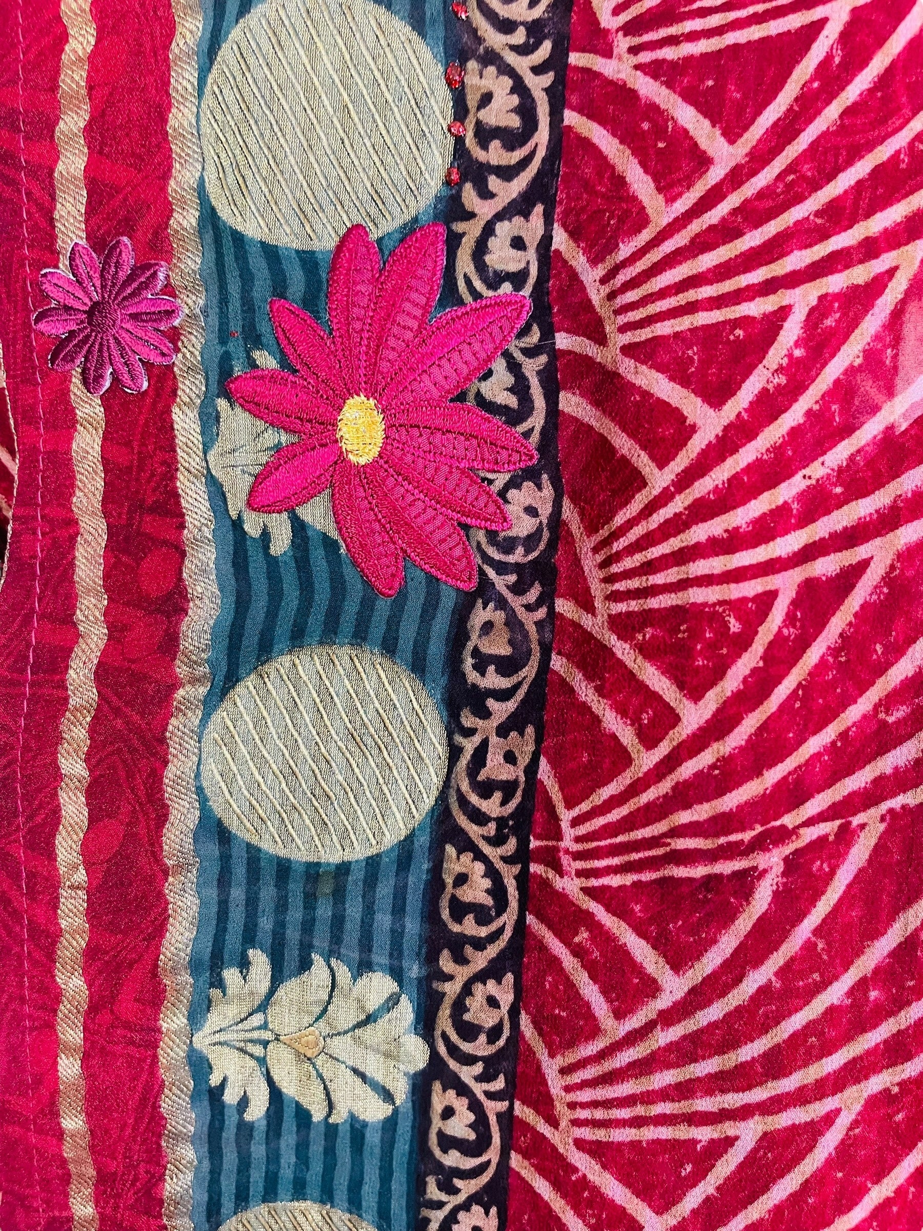 PRG7138 Sheer Wabi Sabi Pure Silk Versatile Vest