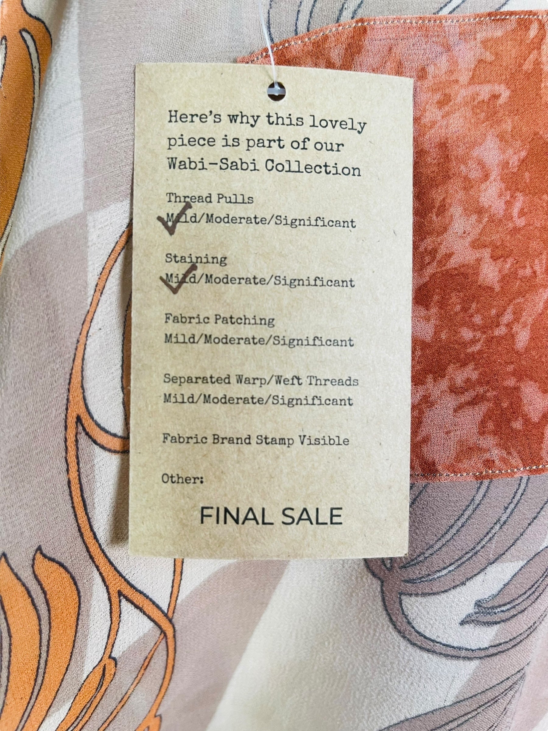 PRG7367 Sheer Wabi Sabi Pure Silk Kimono-Sleeved Top