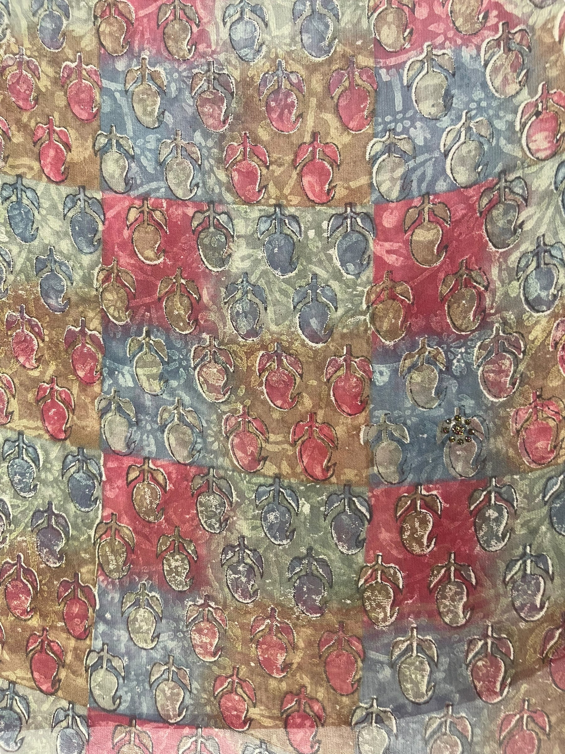 PRG7991 Sheer Avatar Pure Silk Capelet Poncho