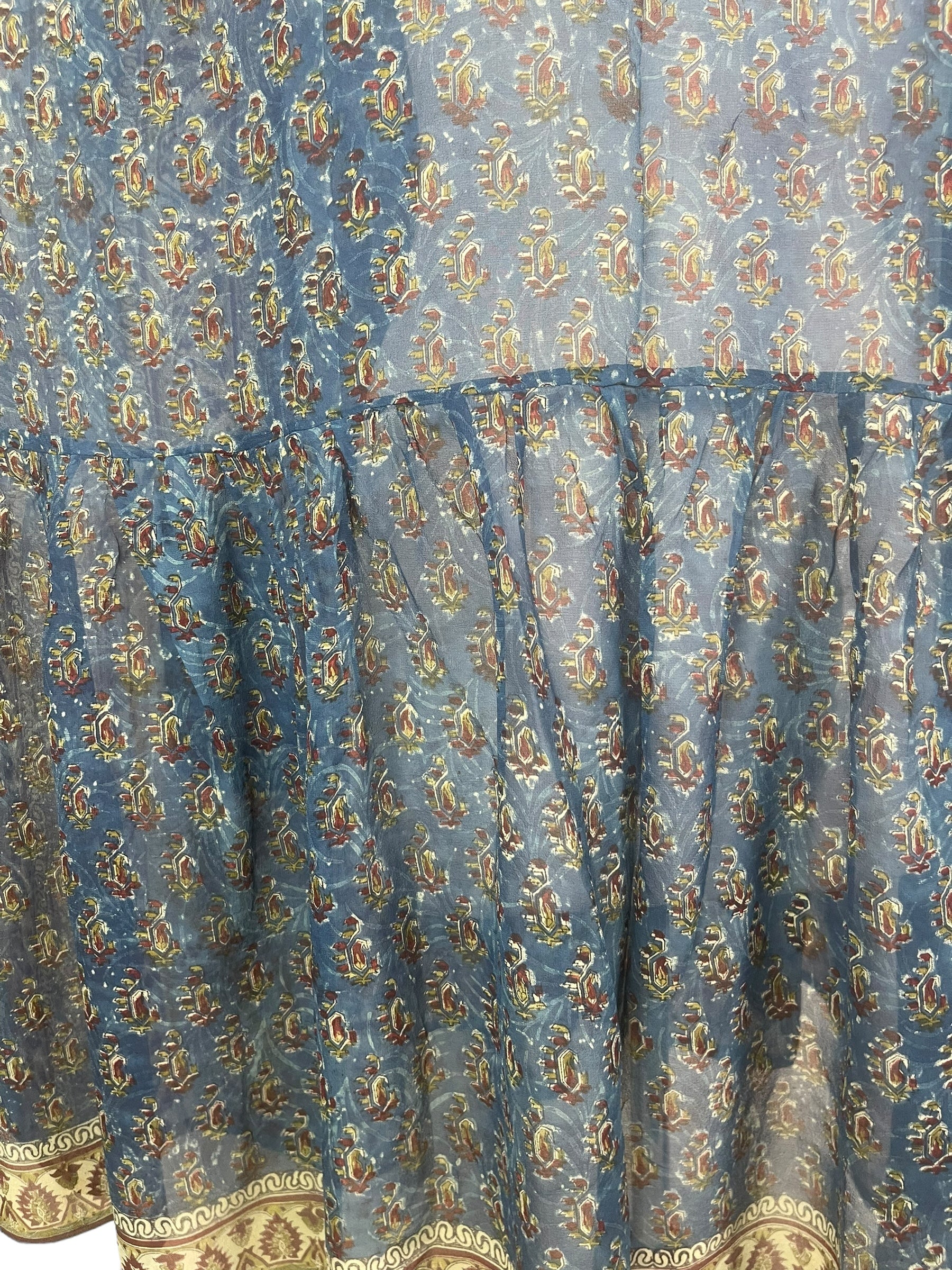 PRG8164 Sheer Avatar Pure Silk Boxy Babydoll Dress