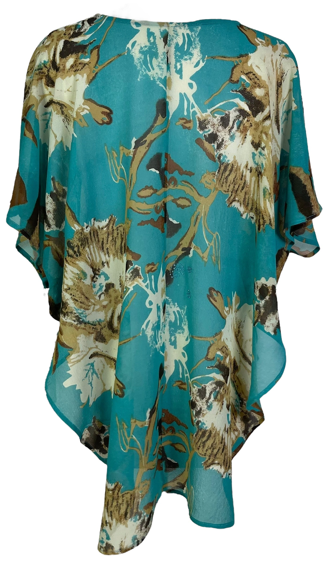 PRC6980 Avatar Pure Silk Waterfall Top