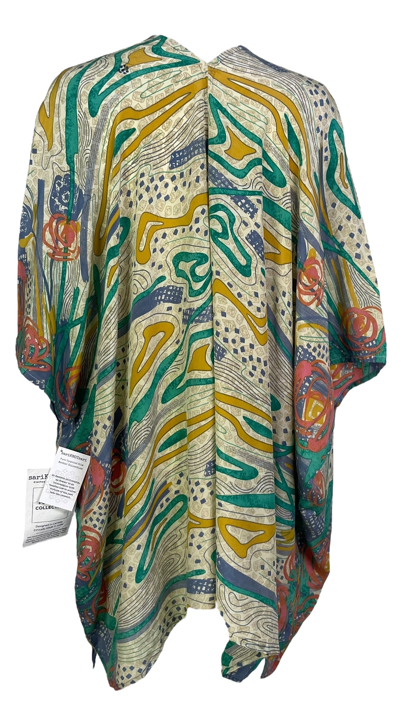 PRC7198 Avatar Pure Silk Cardigan