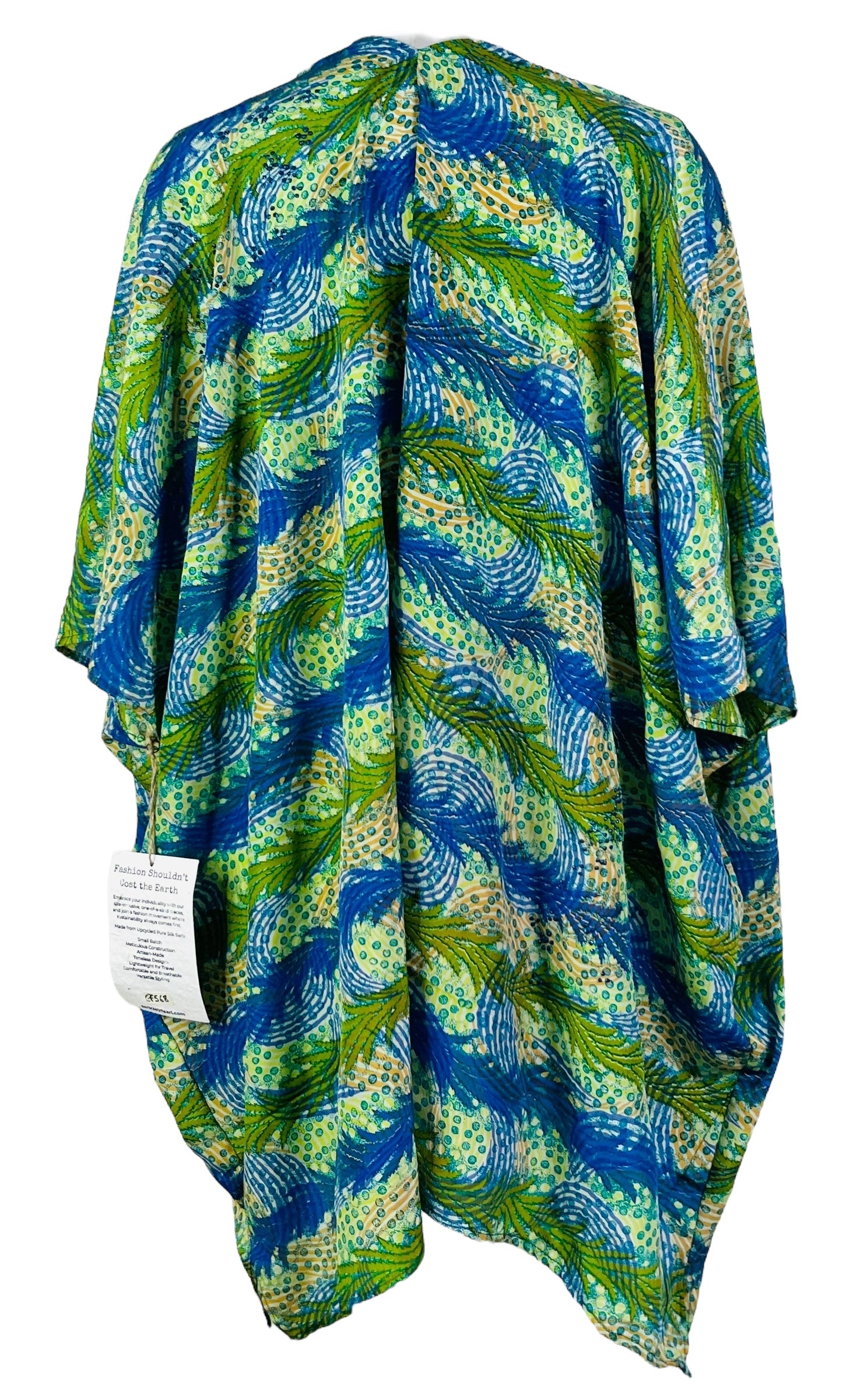 PRC7568 Avatar Pure Silk Cardigan