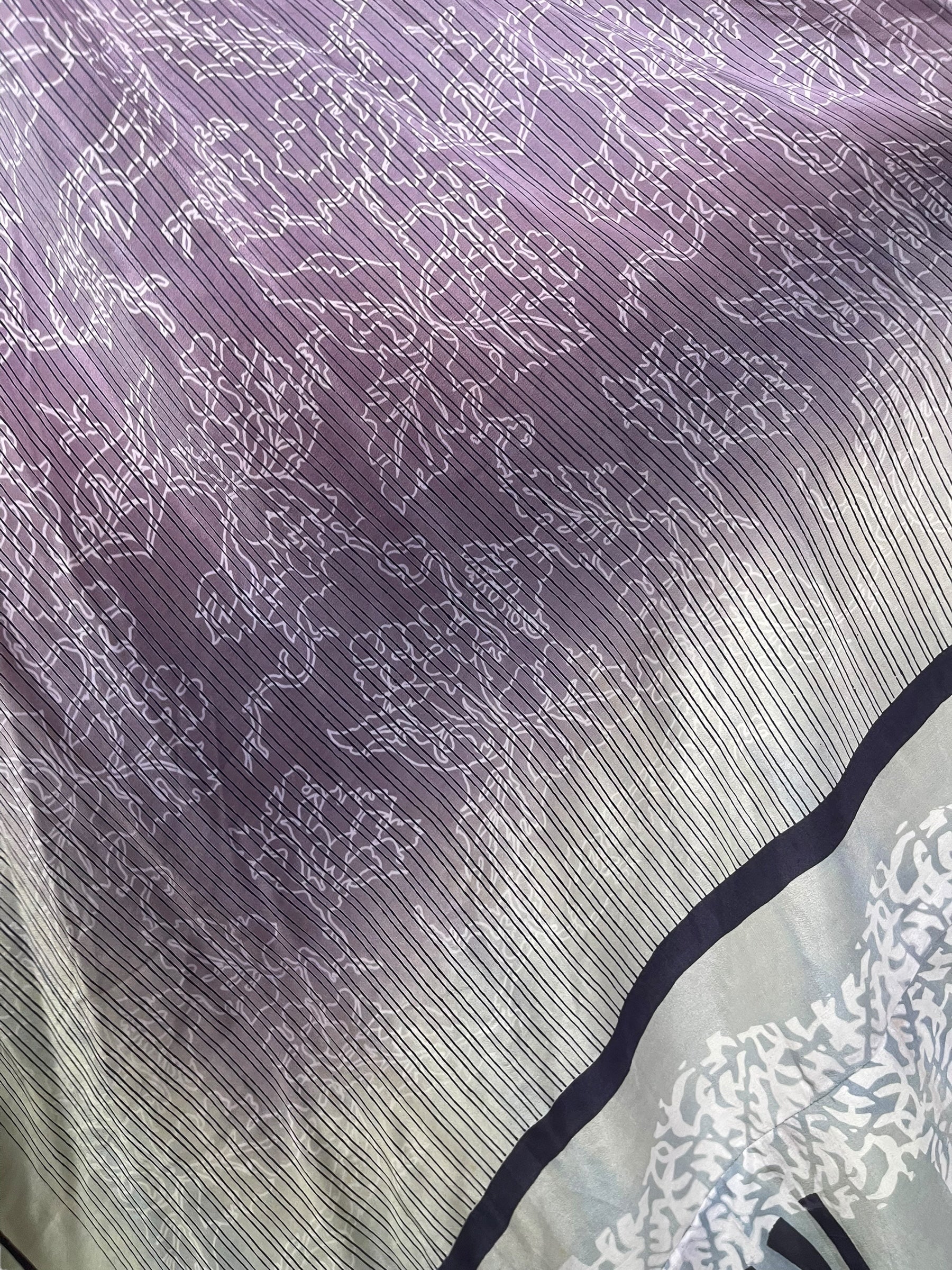 PRC7674 Wabi Sabi Pure Silk Maxi Dress with Belt