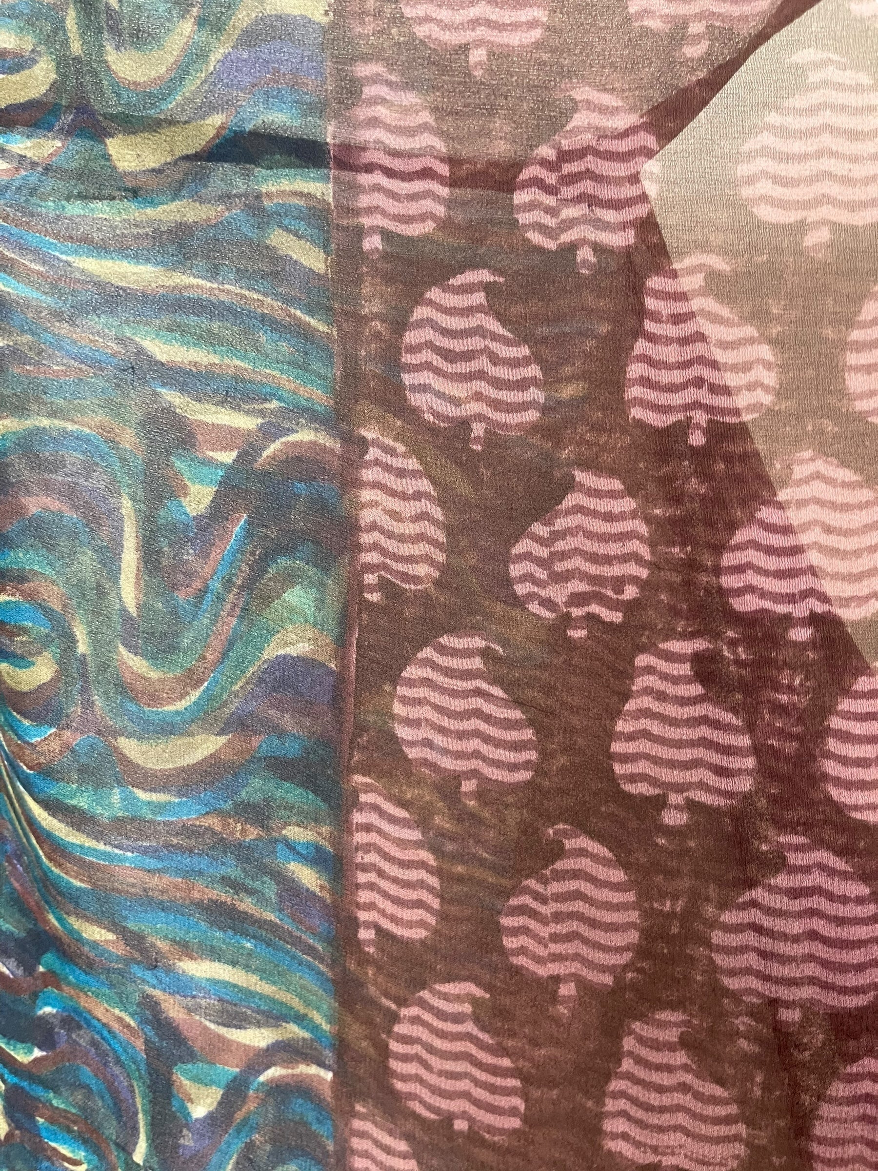 PRG7352 Sheer Avatar Pure Silk Shrug