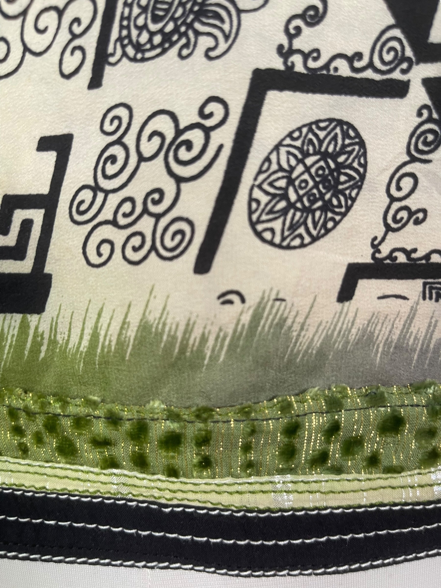 PRC5495 Avatar Pure Silk Boxy Top