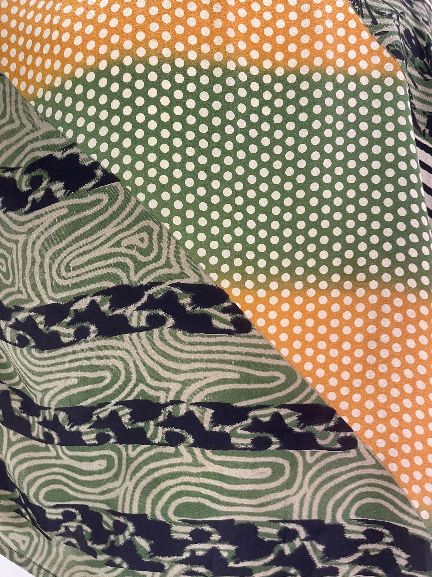 PRC8094 Avatar Pure Silk Side Slit Top