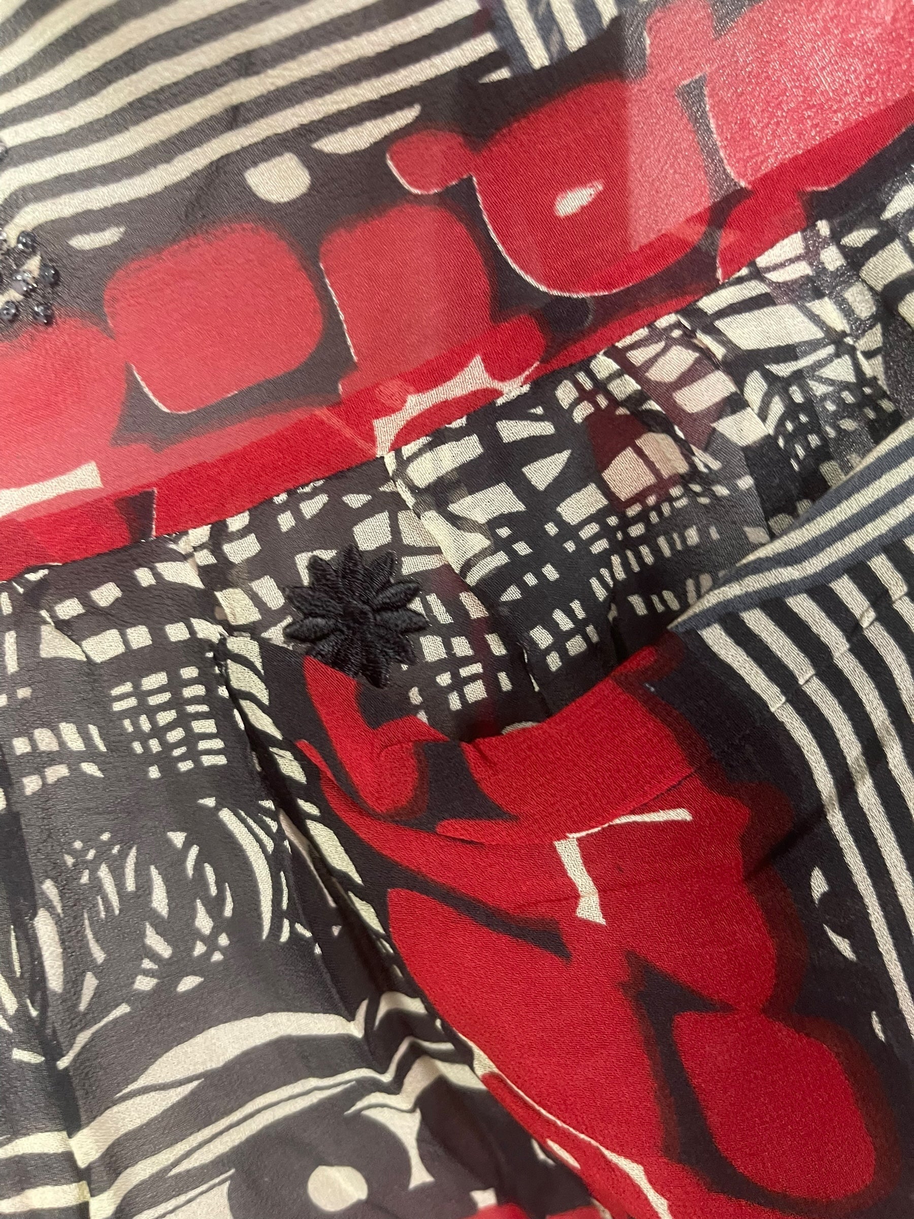 PRG8198 Sheer Wabi Sabi Pure Silk Boxy Babydoll Dress