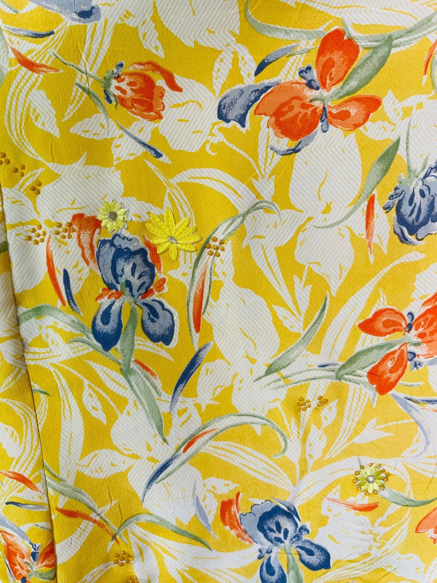 PRC7562 Avatar Pure Silk Waterfall Top