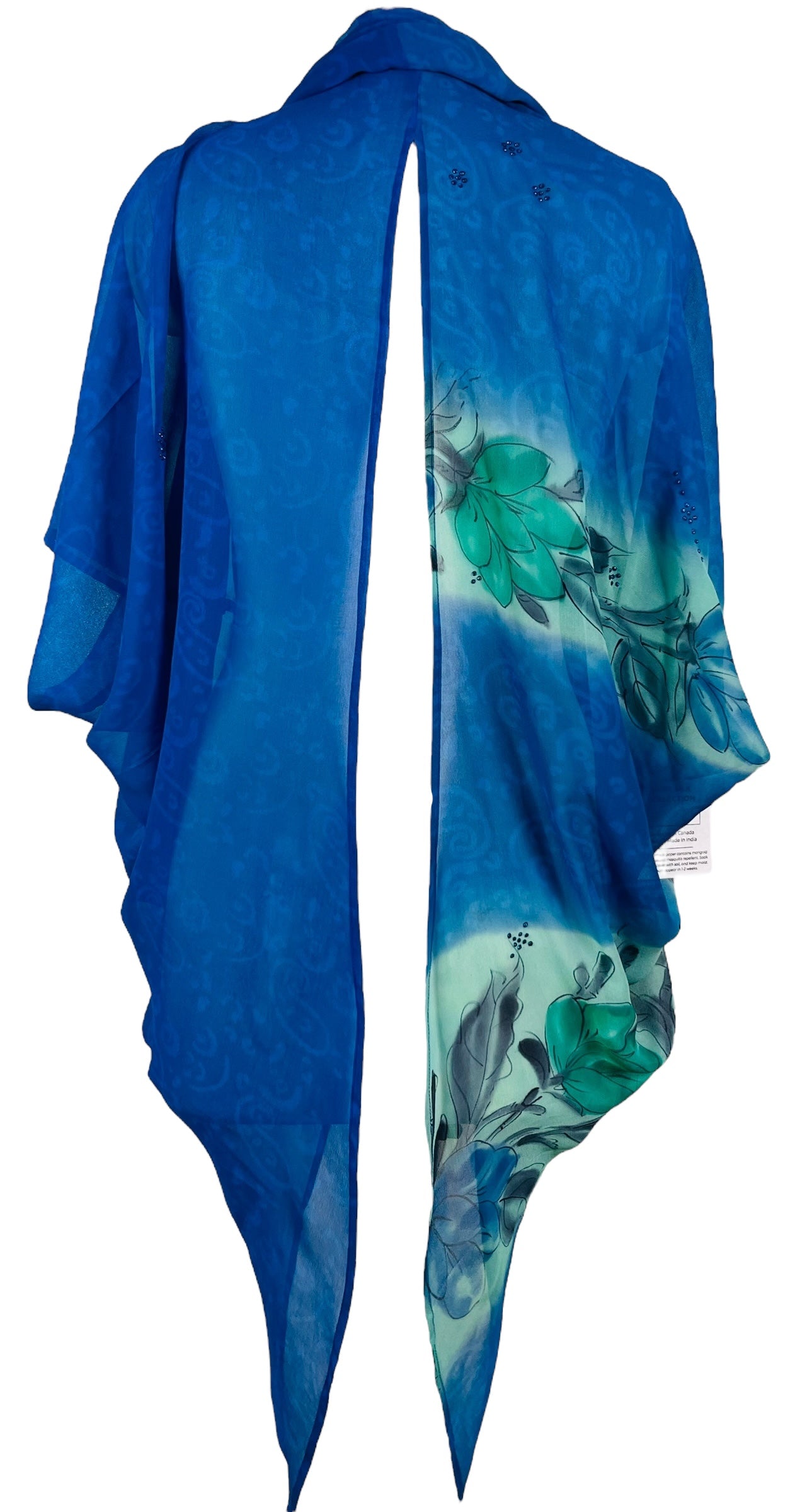 PRG7578 Sheer Avatar Pure Silk Cardigan