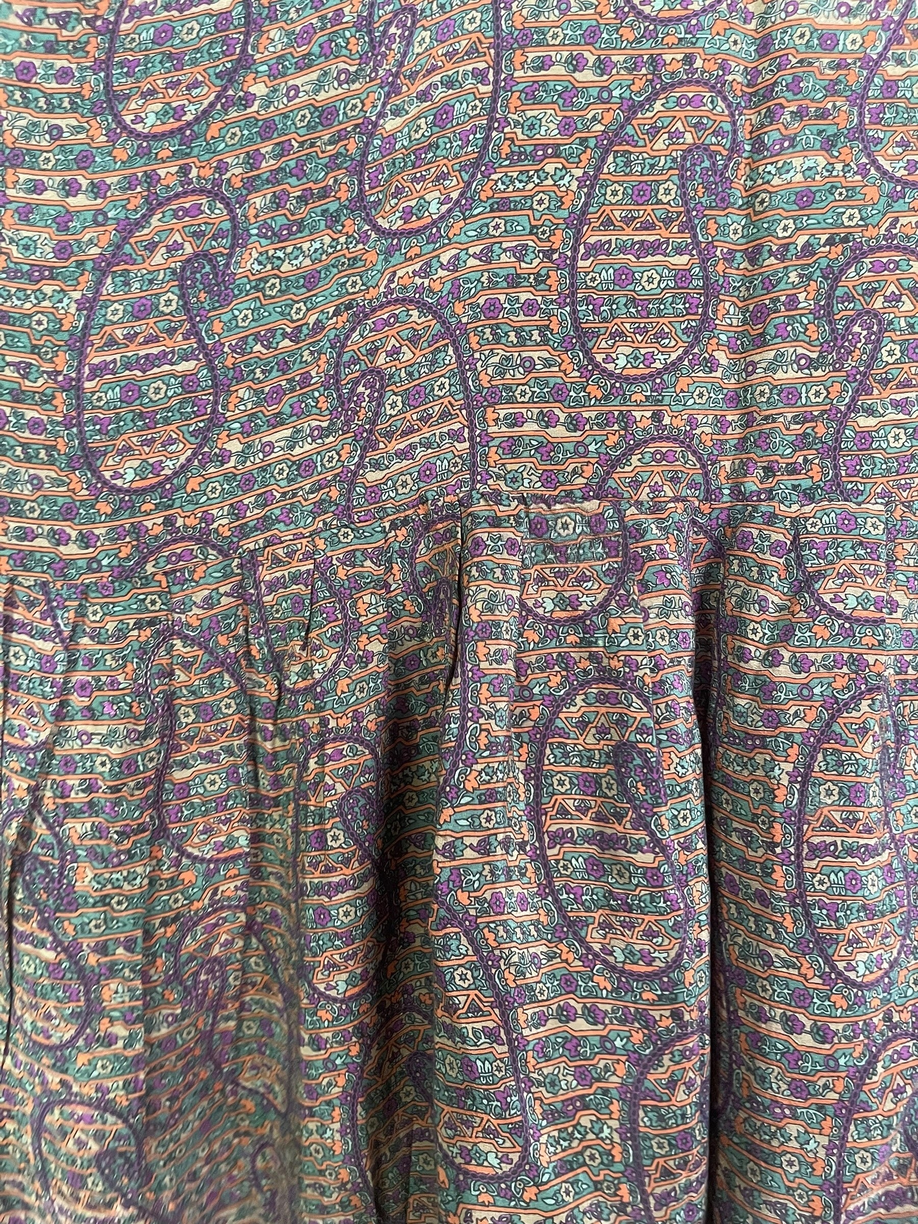 PRC7446 Avatar Pure Silk Boxy Babydoll Dress