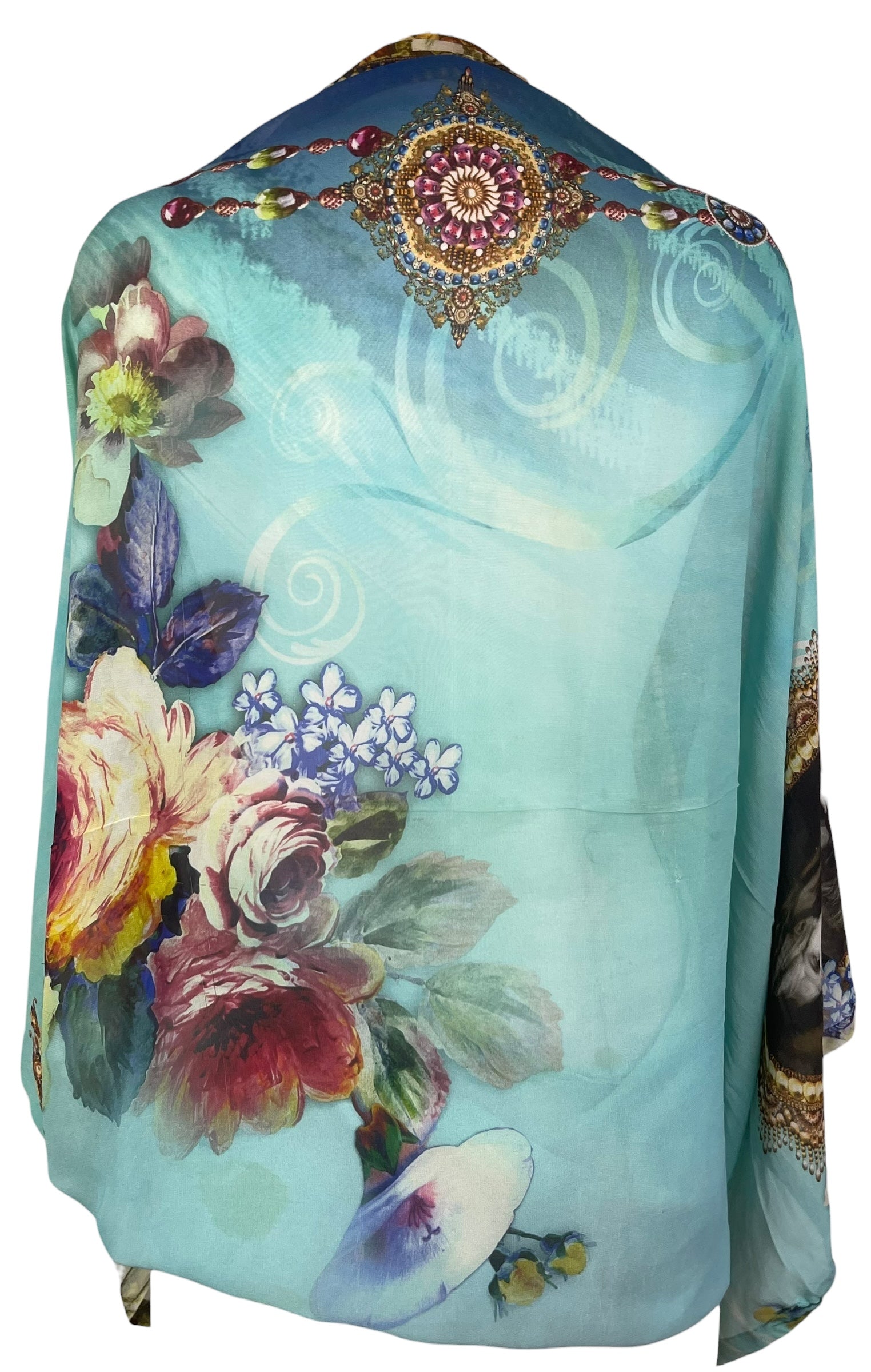 PRG8040 Sheer Wabi Sabi Pure Silk Shrug