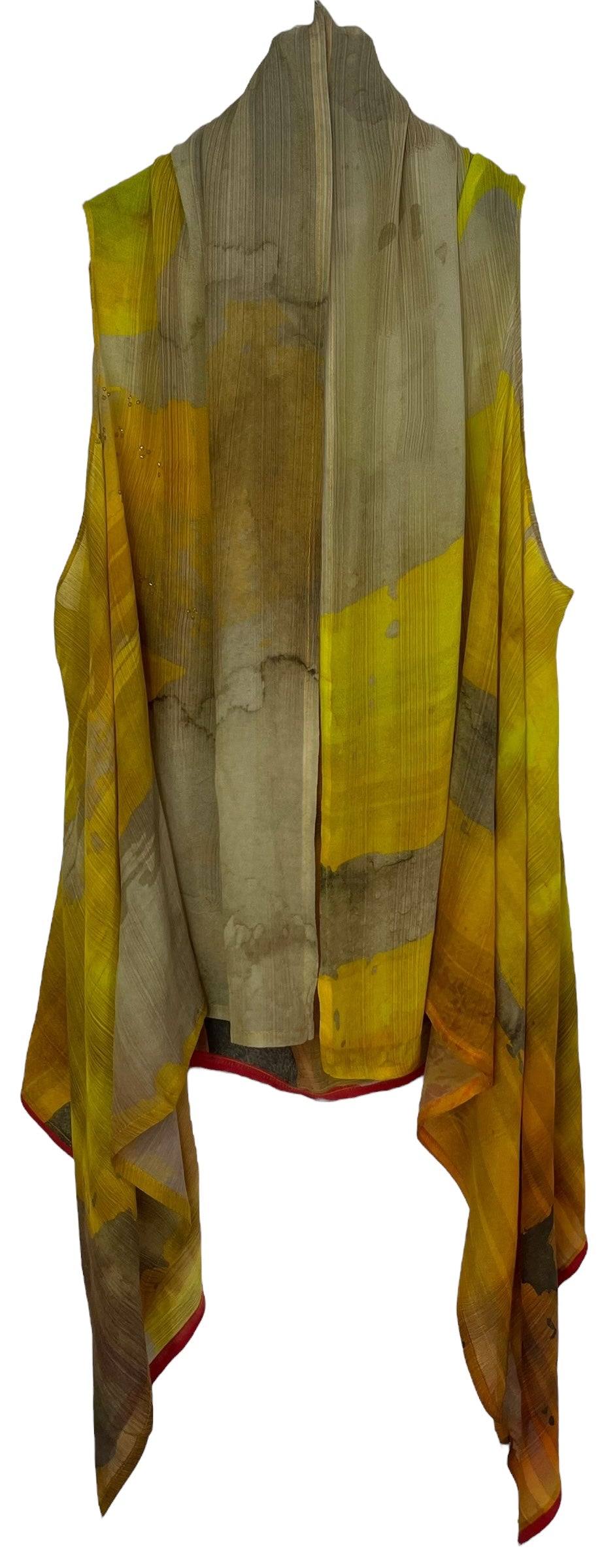 PRG6891 Sheer Avatar Pure Silk Versatile Vest