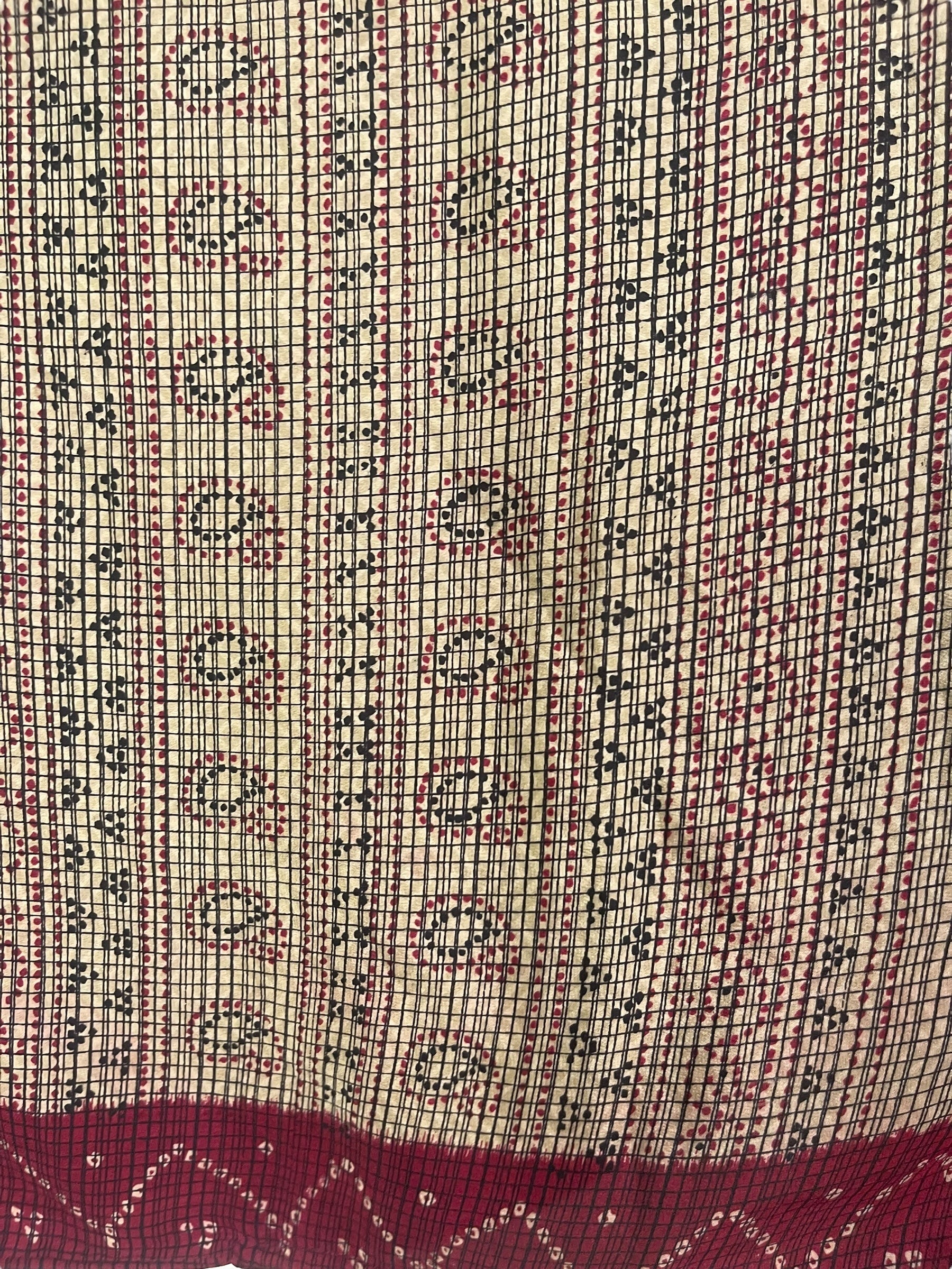 PRC7566 Avatar Pure Silk Kimono-Sleeved Top