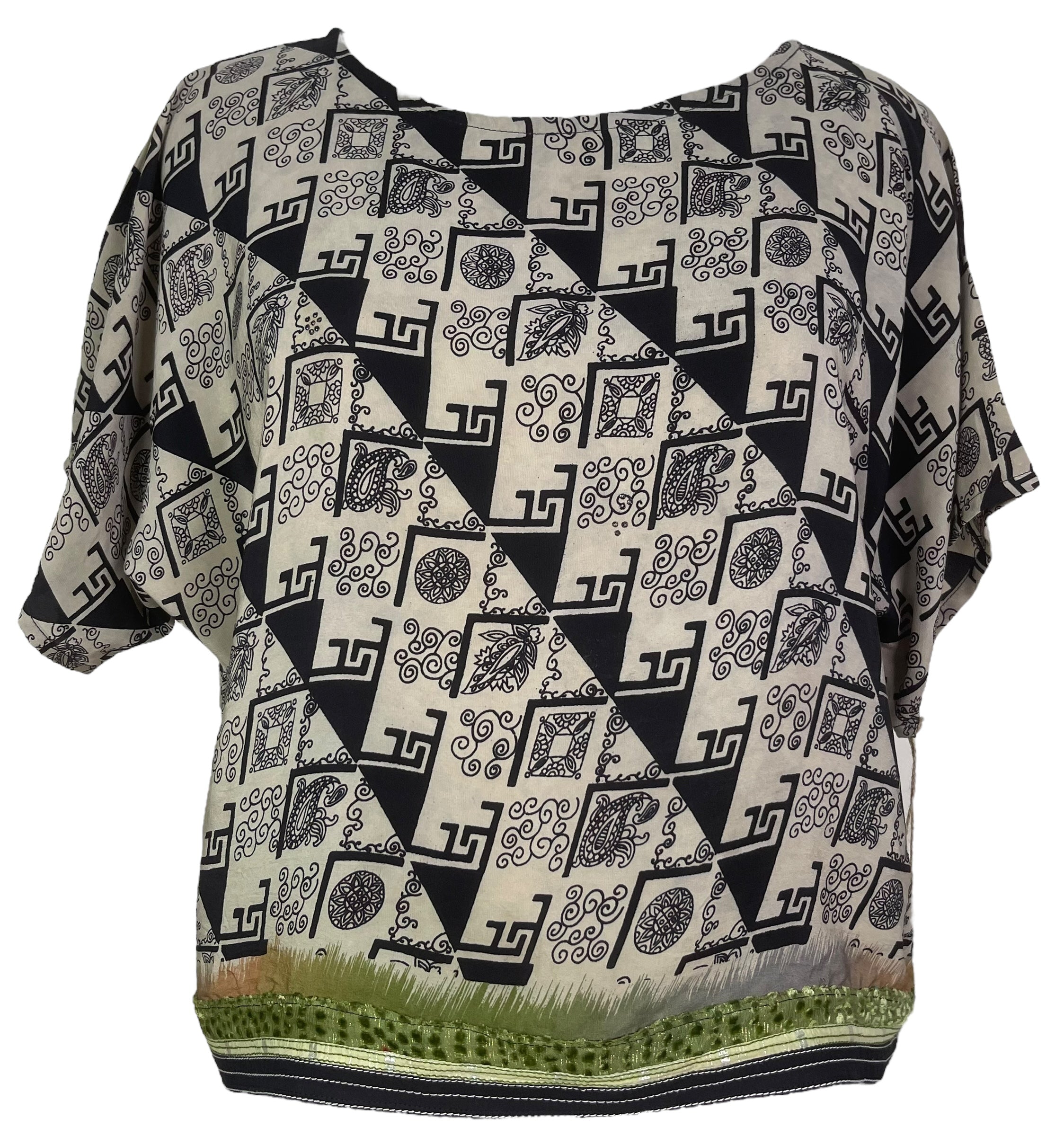 PREVIEW PRC5495 Avatar Pure Silk Boxy Top