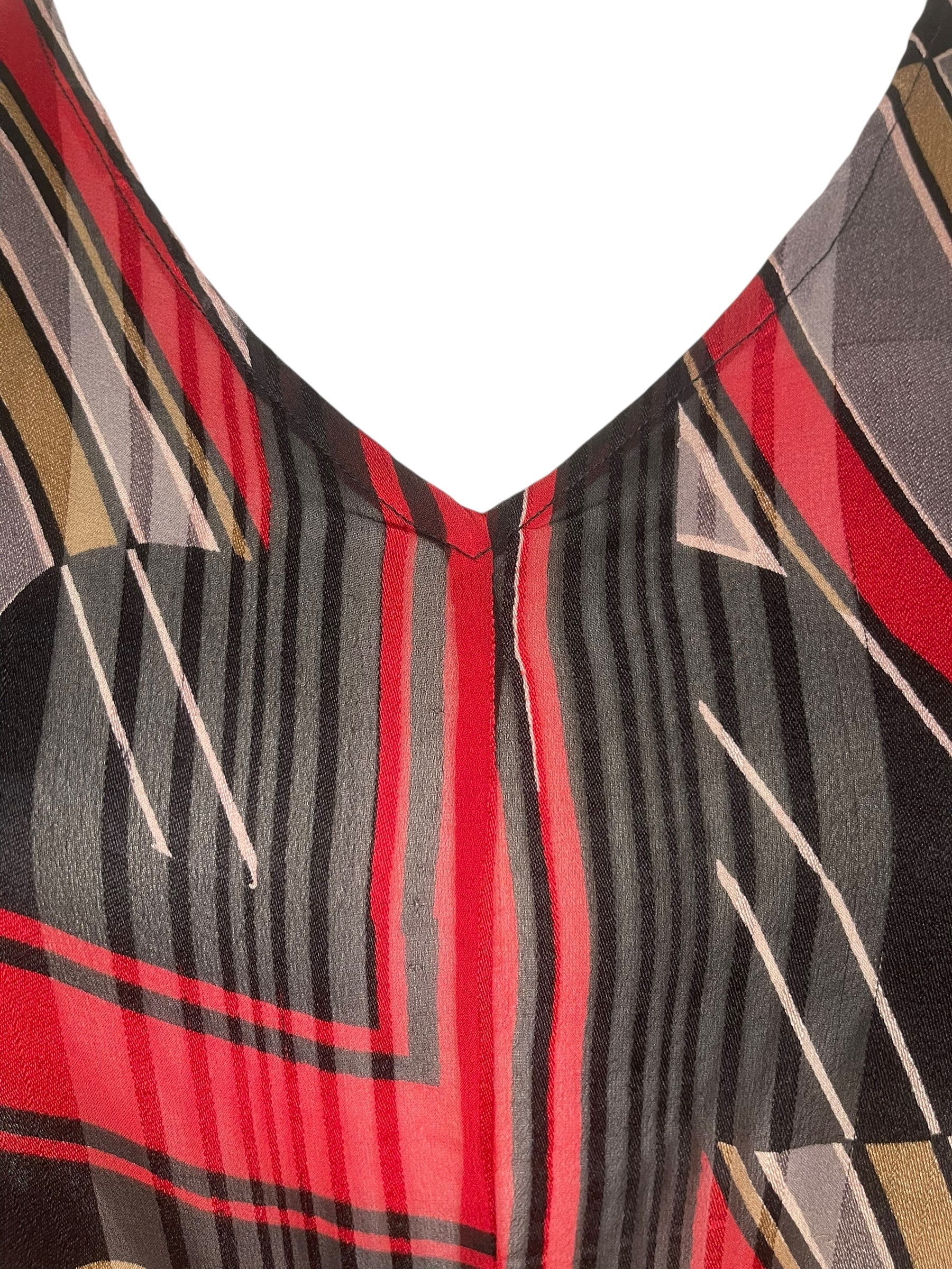 PREVIEW PRG8604 Sheer Avatar Pure Silk Waterfall Top by FEBRUARY2026 – Handmade ethical Waterfall Top from sariKNOTsari using upcycled silk. Designed in Canada for travel and slow fashion, loved from Toronto to LA to Sydney.