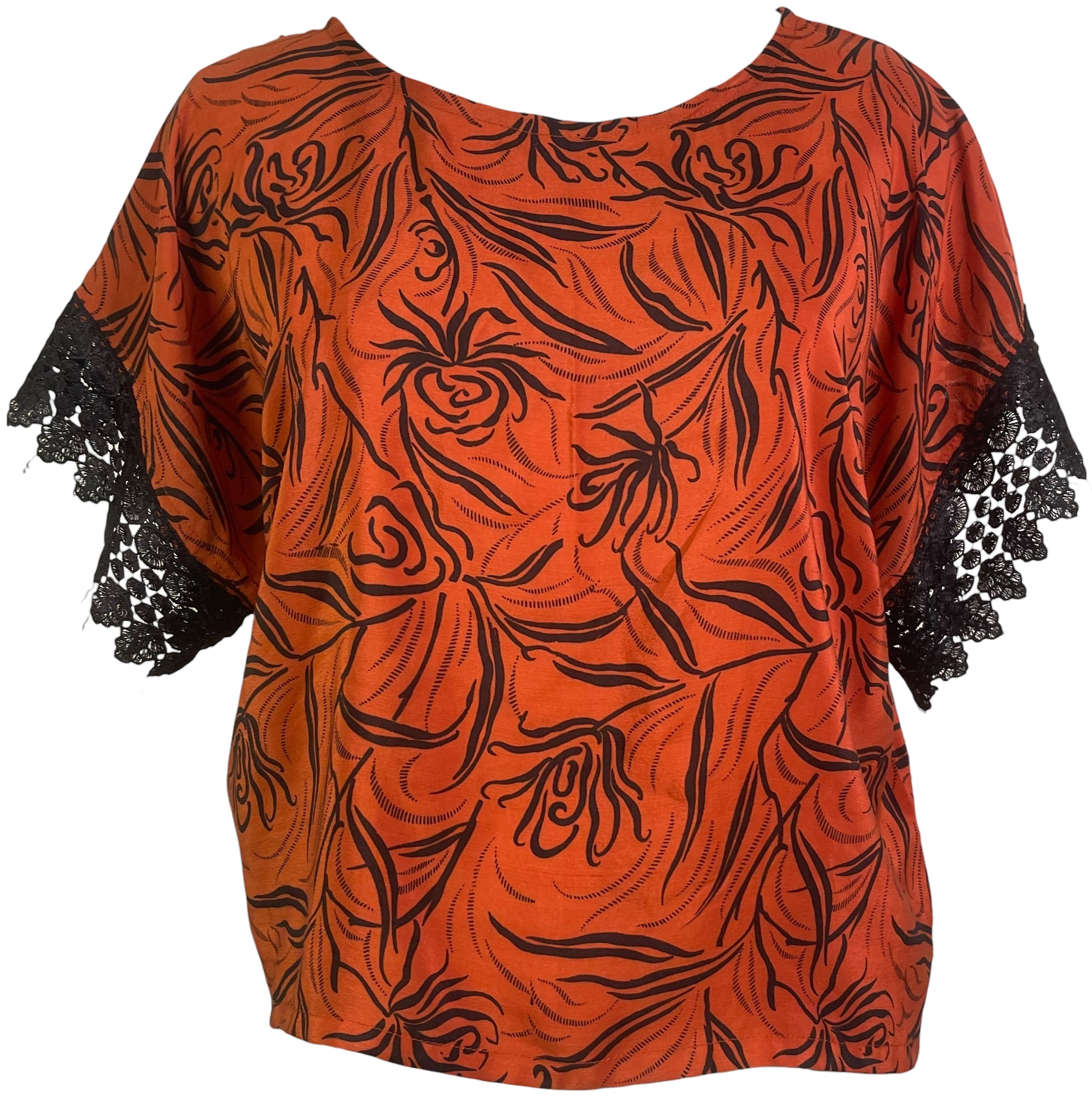 PREVIEW PRC6580 Avatar Pure Silk Boxy Top by MARCH2026 – Handmade ethical Boxy Top from sariKNOTsari using upcycled silk. Designed in Canada for travel and slow fashion, loved from Toronto to LA to Sydney.