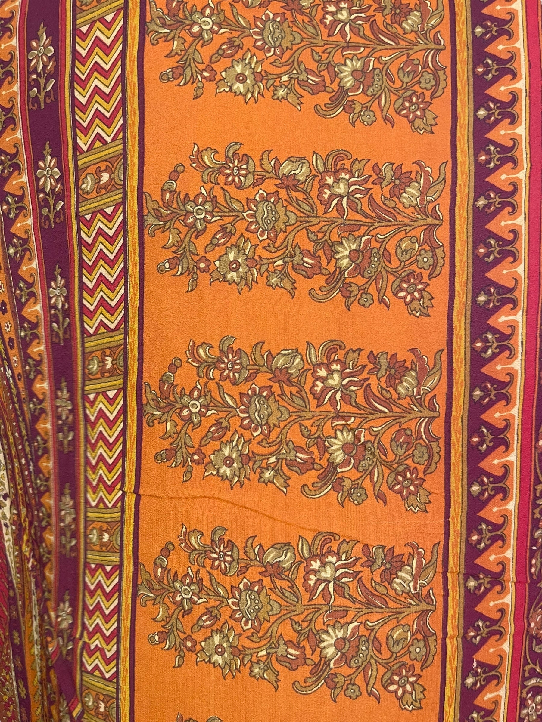 PRG7778 Sheer Avatar Pure Silk Self Pocket Tunic Dress