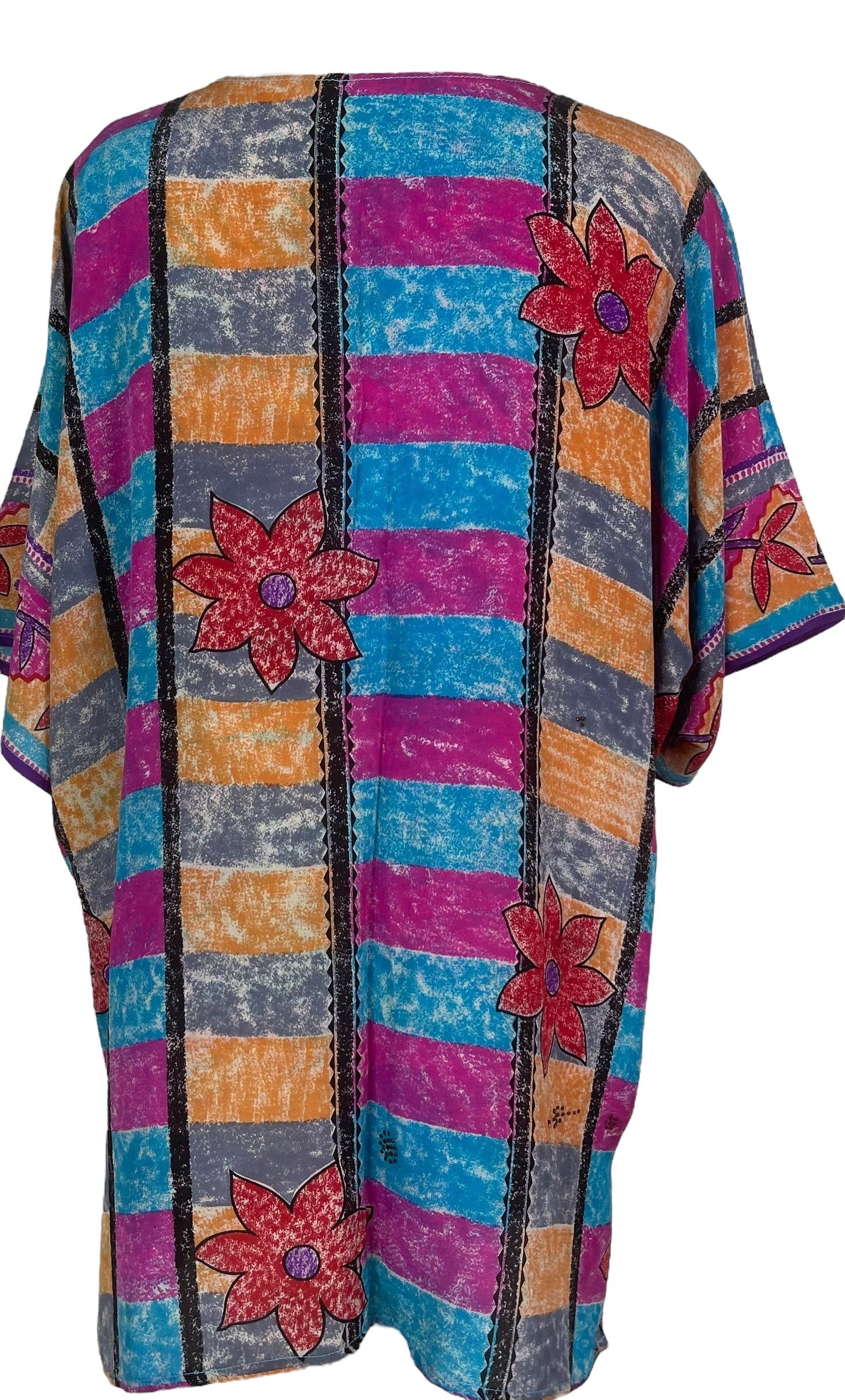 PRC7521 Wabi Sabi Pure Silk Kimono-Sleeved Jacket with Belt