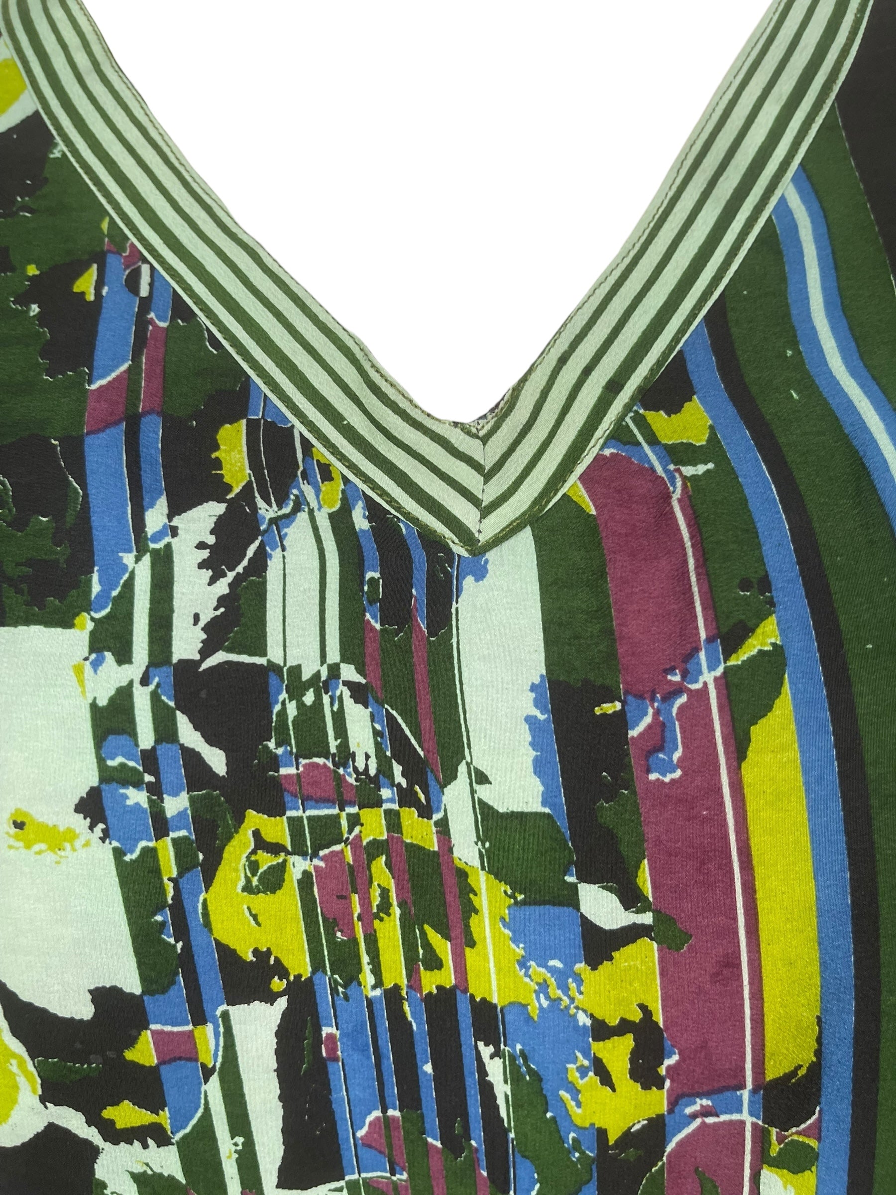 PREVIEW PRC8020 Avatar Pure Silk Short Kaftan Tunic with Slits