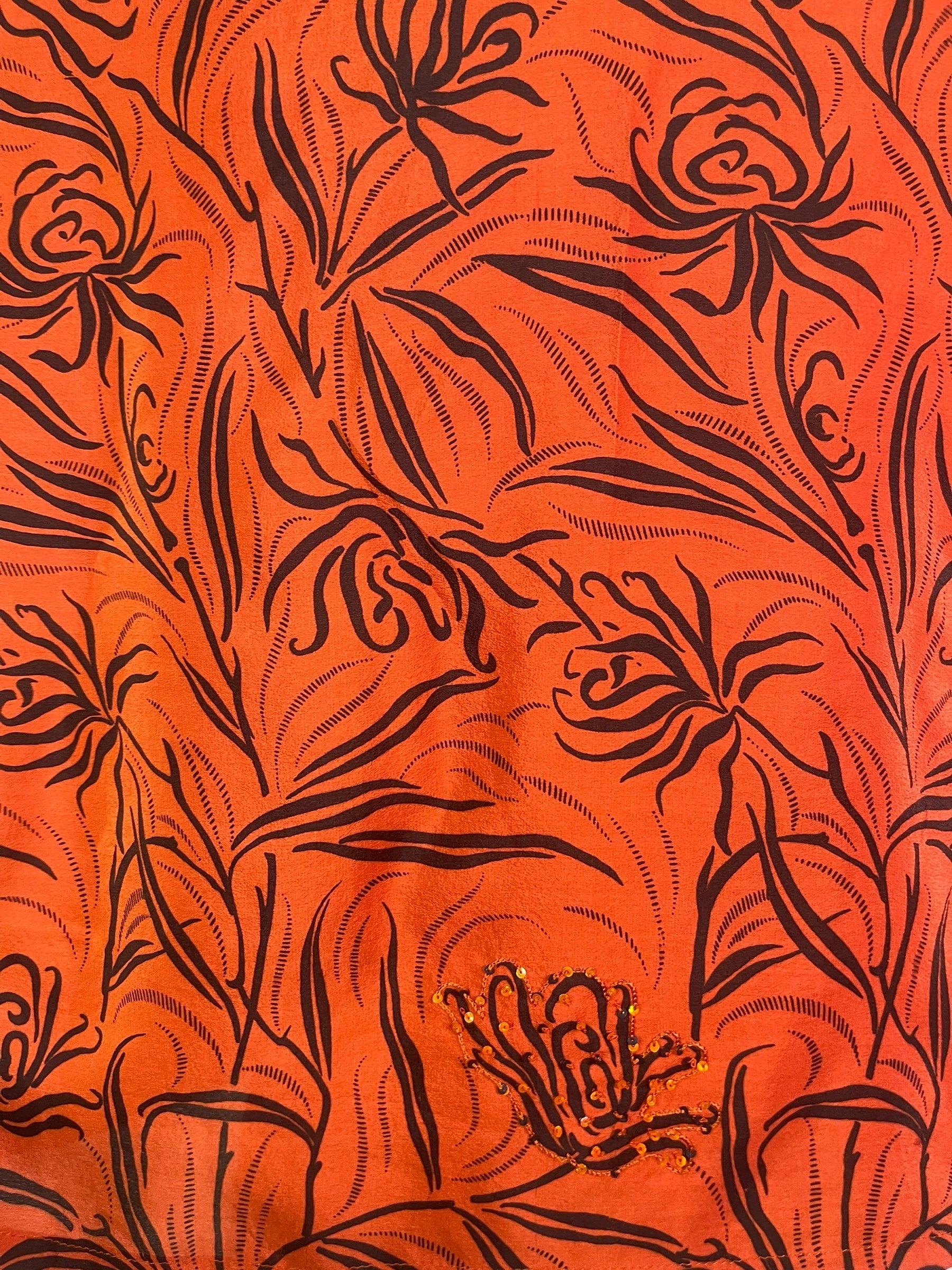 PREVIEW PRC6580 Avatar Pure Silk Boxy Top by MARCH2026 – Handmade ethical Boxy Top from sariKNOTsari using upcycled silk. Designed in Canada for travel and slow fashion, loved from Toronto to LA to Sydney.