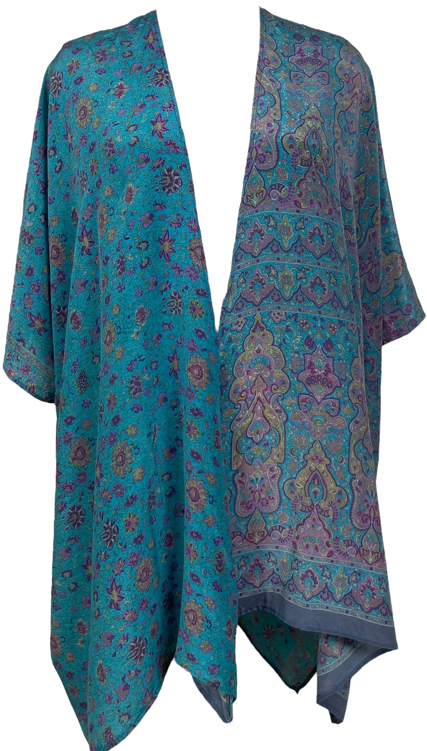 PRG7573 Sheer Avatar Pure Silk Cardigan