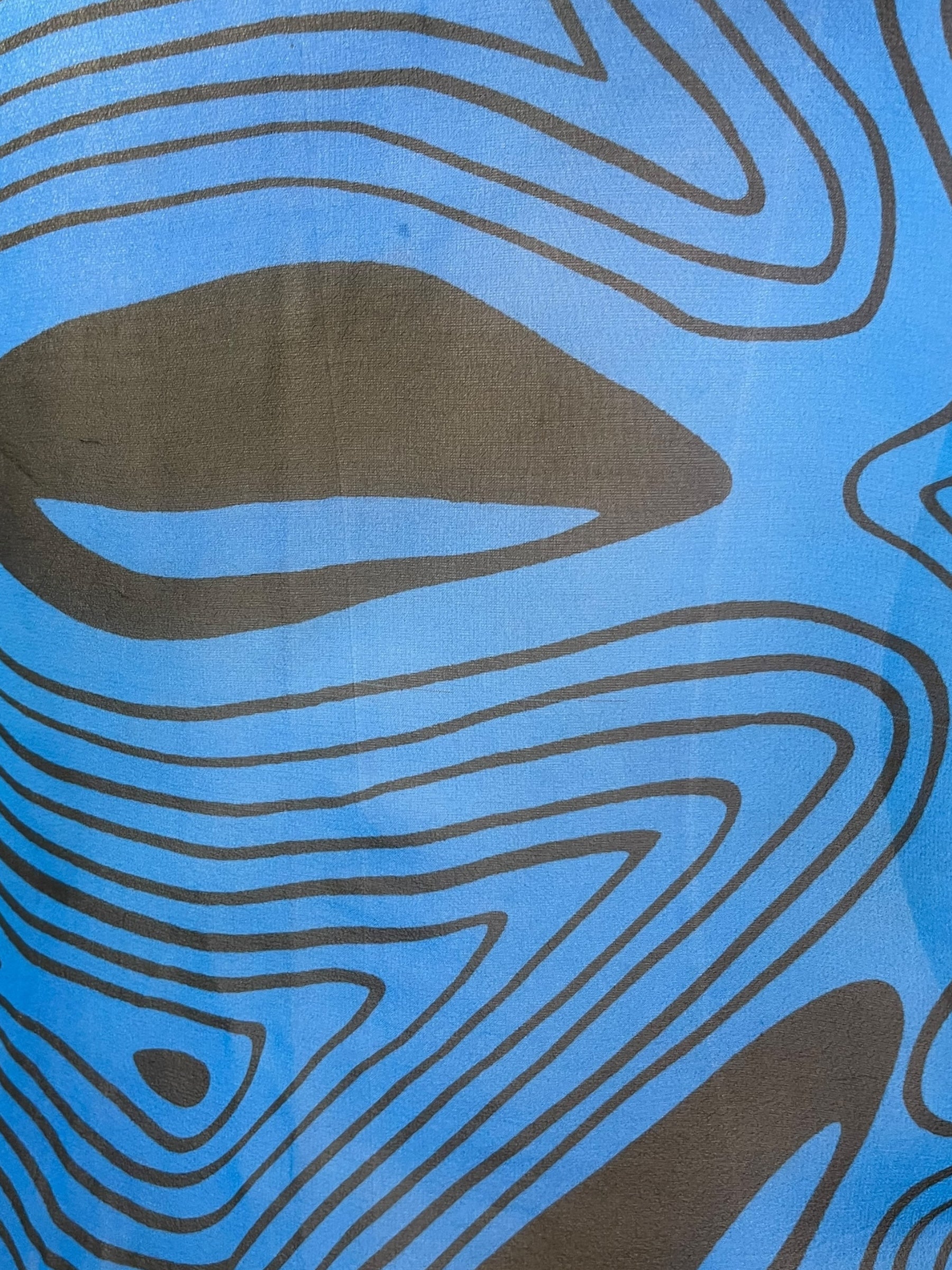 PRG5513 Sheer Avatar Pure Silk Boxy Top