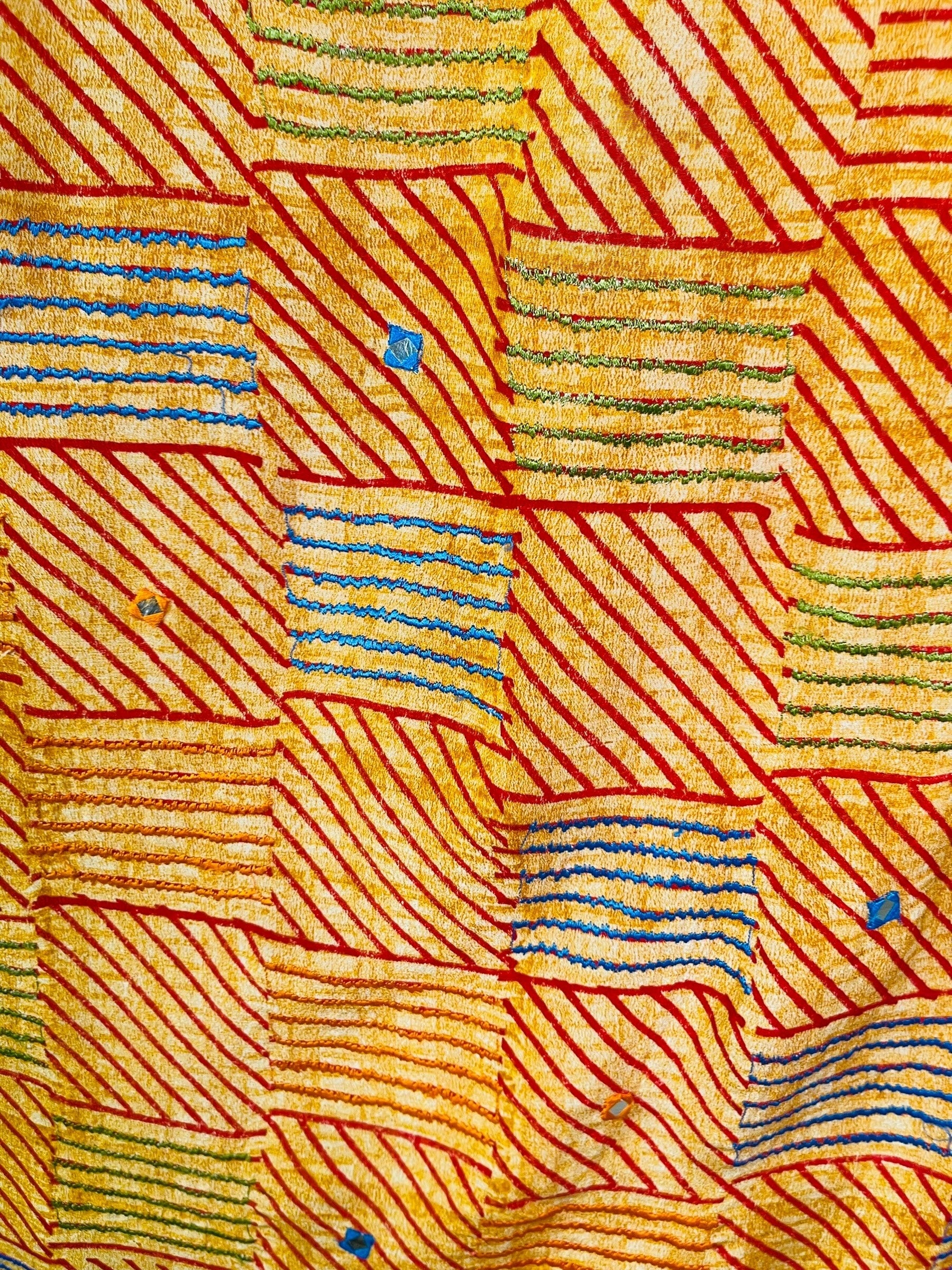 PRC7303 Avatar Pure Silk Short Kaftan Tunic with Slits