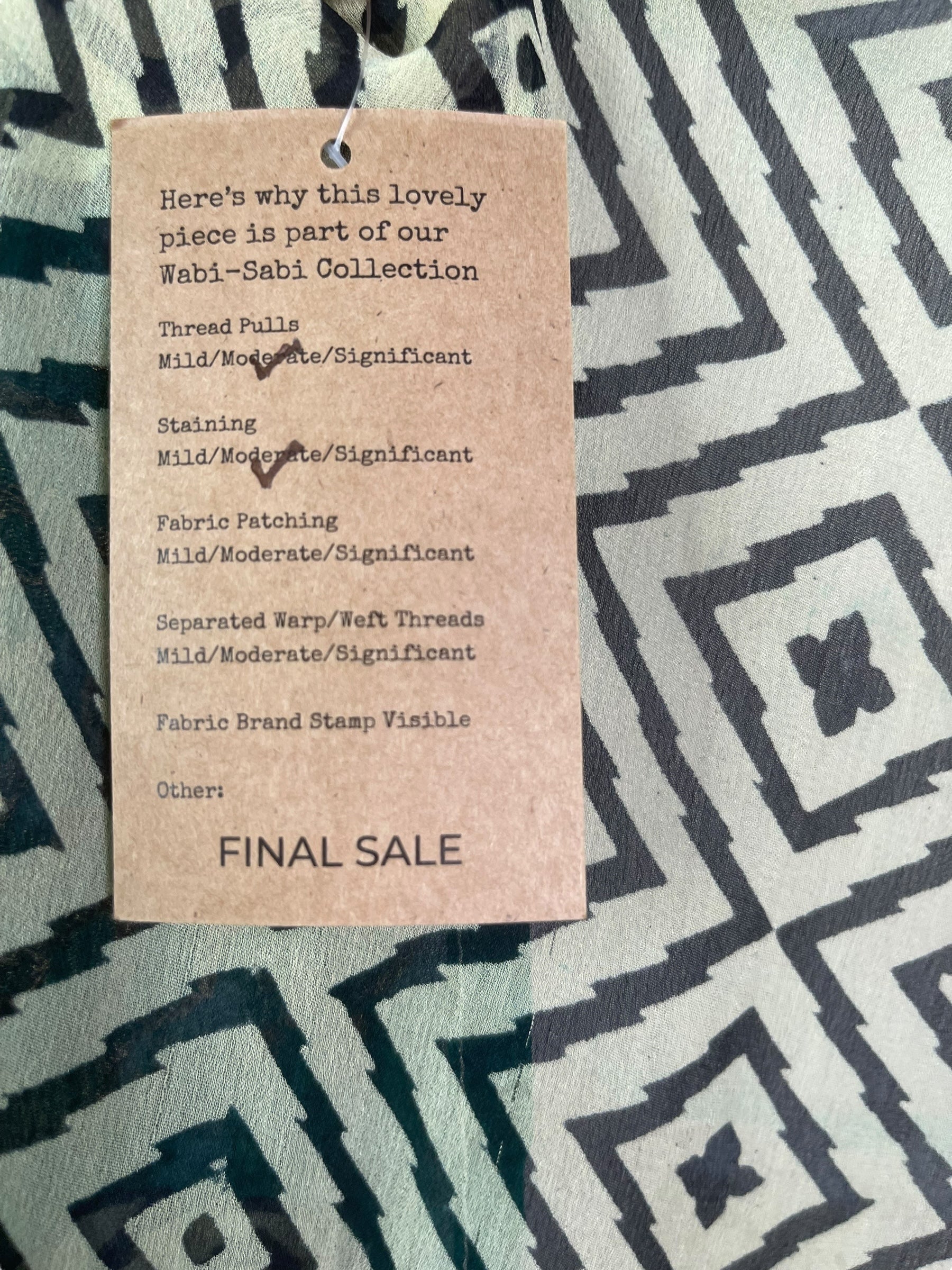 PRG7632 Sheer Wabi Sabi Pure Silk Kimono Sleeved Duster with Belt