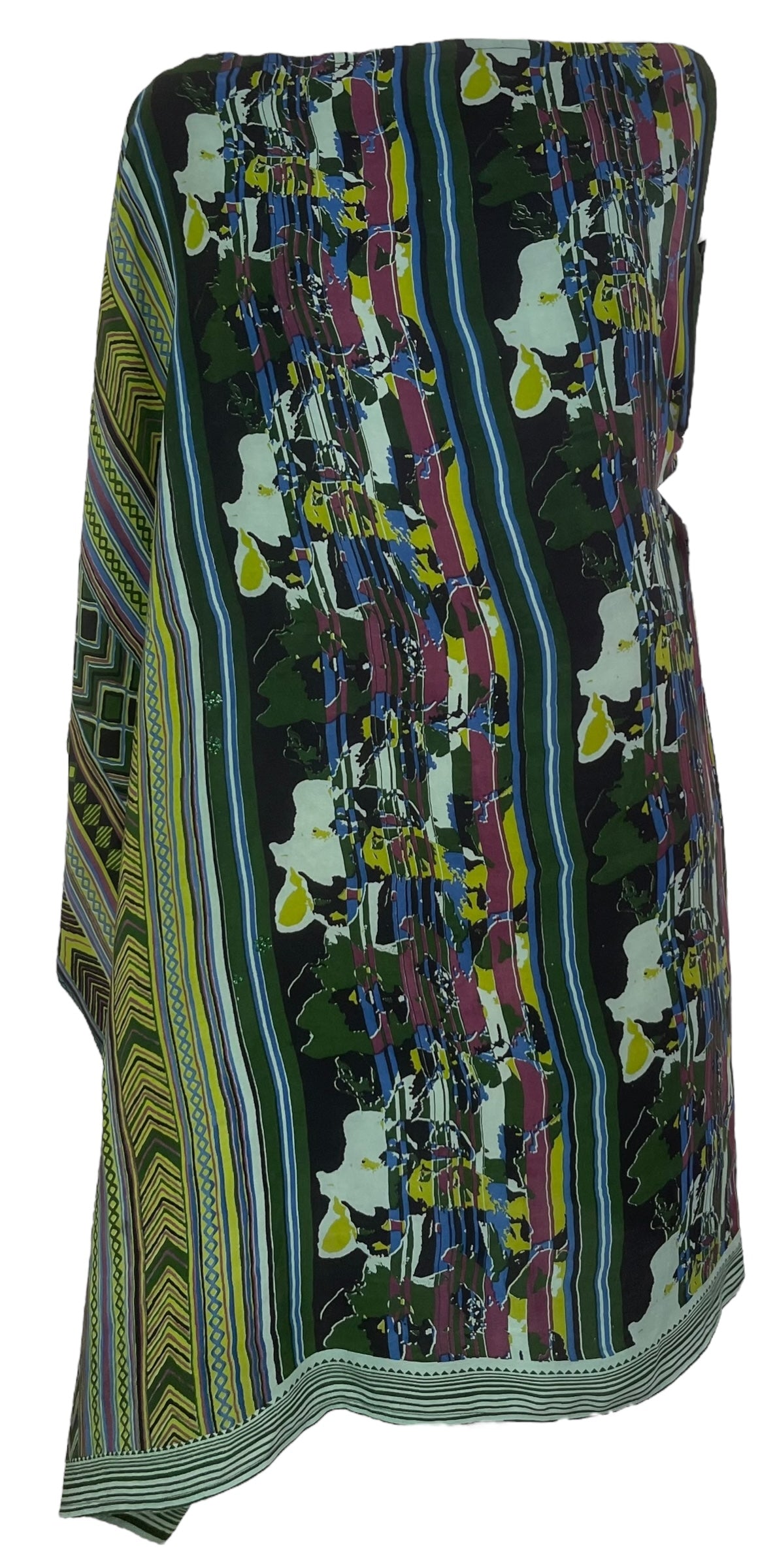 PRC8020 Avatar Pure Silk One Shoulder Dress