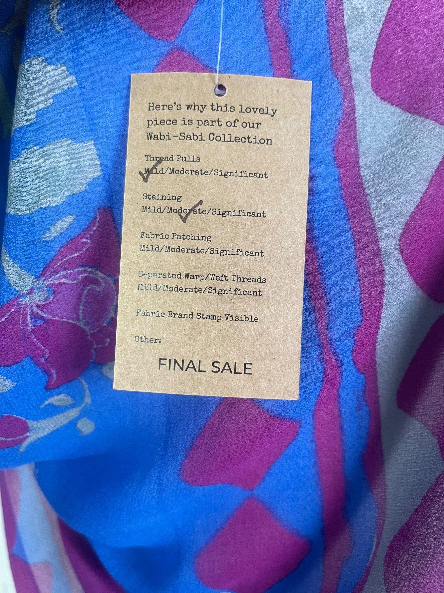 PRG7857 Sheer Pure Silk Wabi Sabi Capelet Poncho