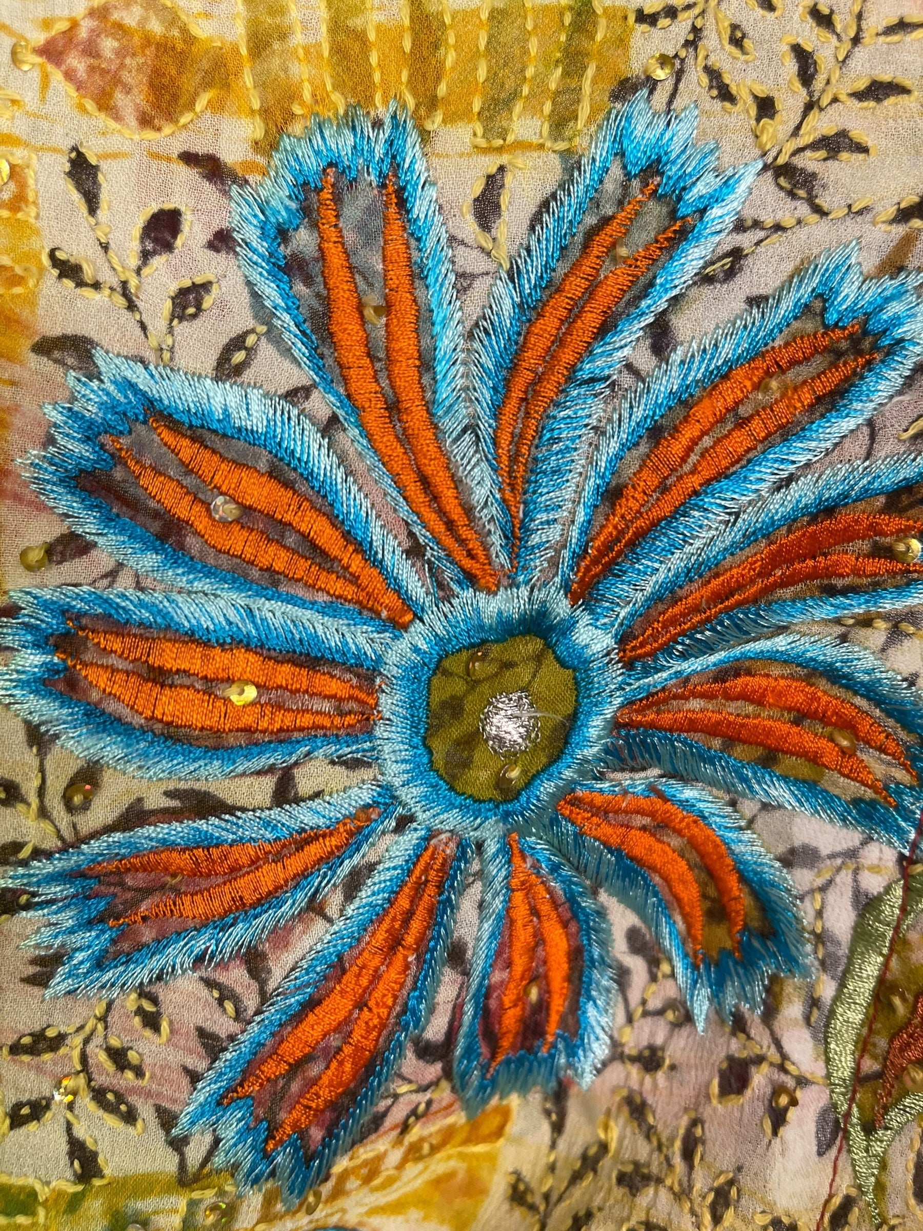 PREVIEW PRG8419 Sheer Avatar Pure Silk Side Slit Top by FEBRUARY2026 – Handmade ethical Side Slit Top from sariKNOTsari using upcycled silk. Designed in Canada for travel and slow fashion, loved from Toronto to LA to Sydney.