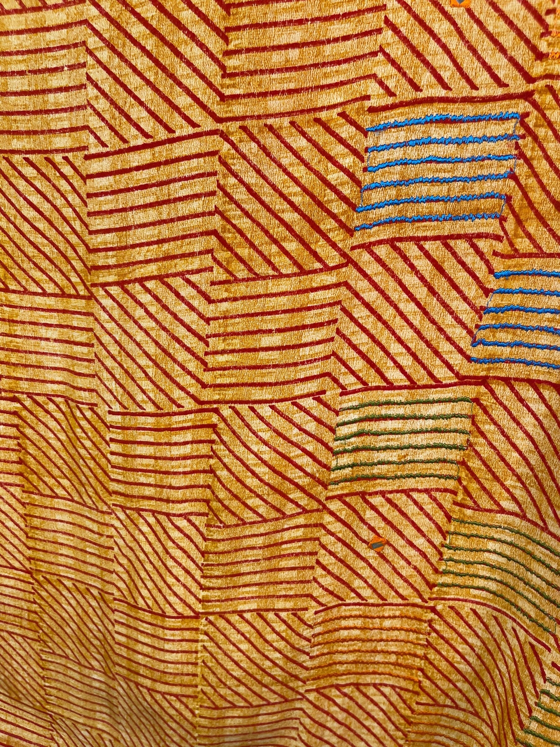 PRC7303 Avatar Pure Silk Short Kaftan Tunic with Slits