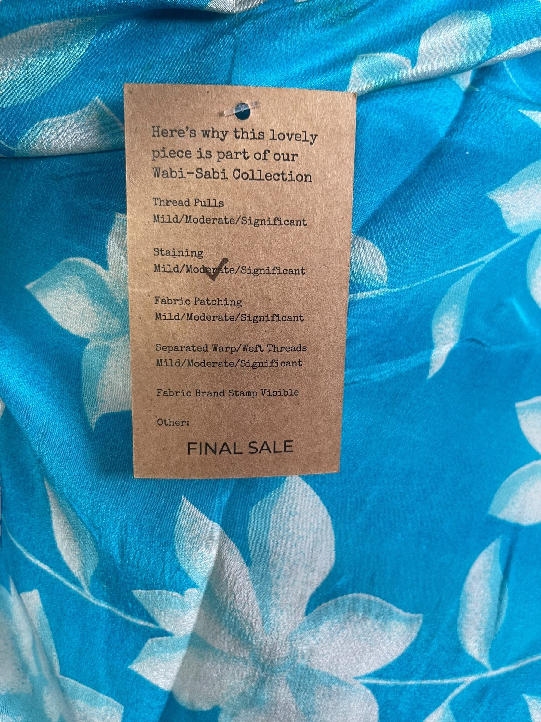 PRC7507 Wabi Sabi Pure Silk Kimono-Sleeved Jacket with Belt