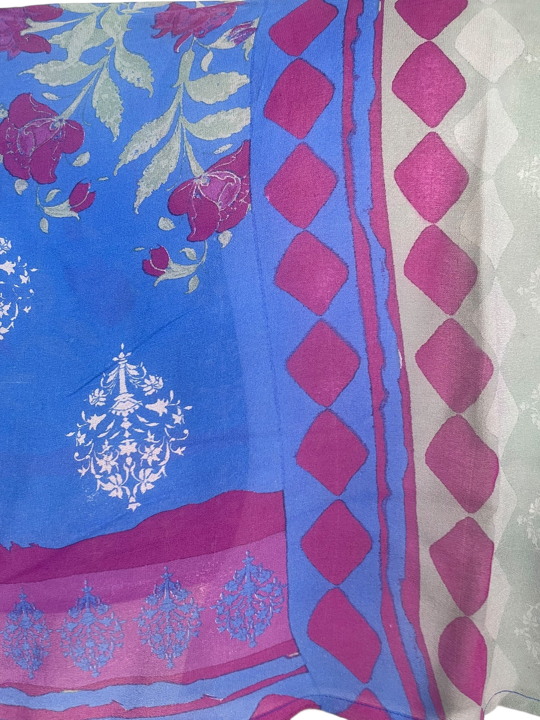 PRG7857 Sheer Pure Silk Wabi Sabi Capelet Poncho