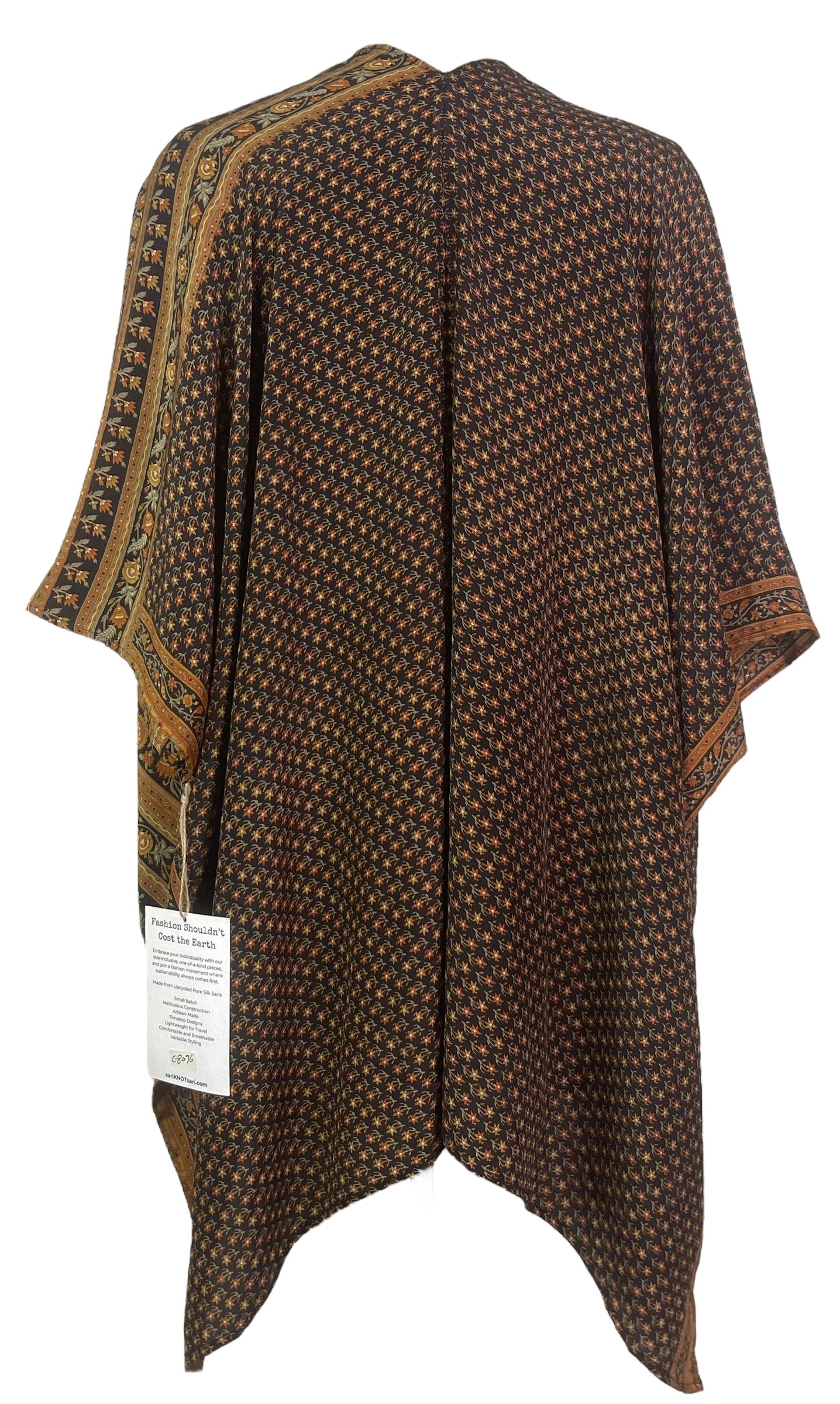 PRC8076 Avatar Pure Silk Cardigan