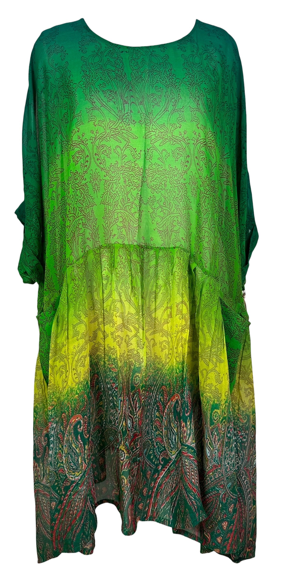 PREVIEW PRG8411 Sheer Avatar Pure Silk Boxy Babydoll Dress