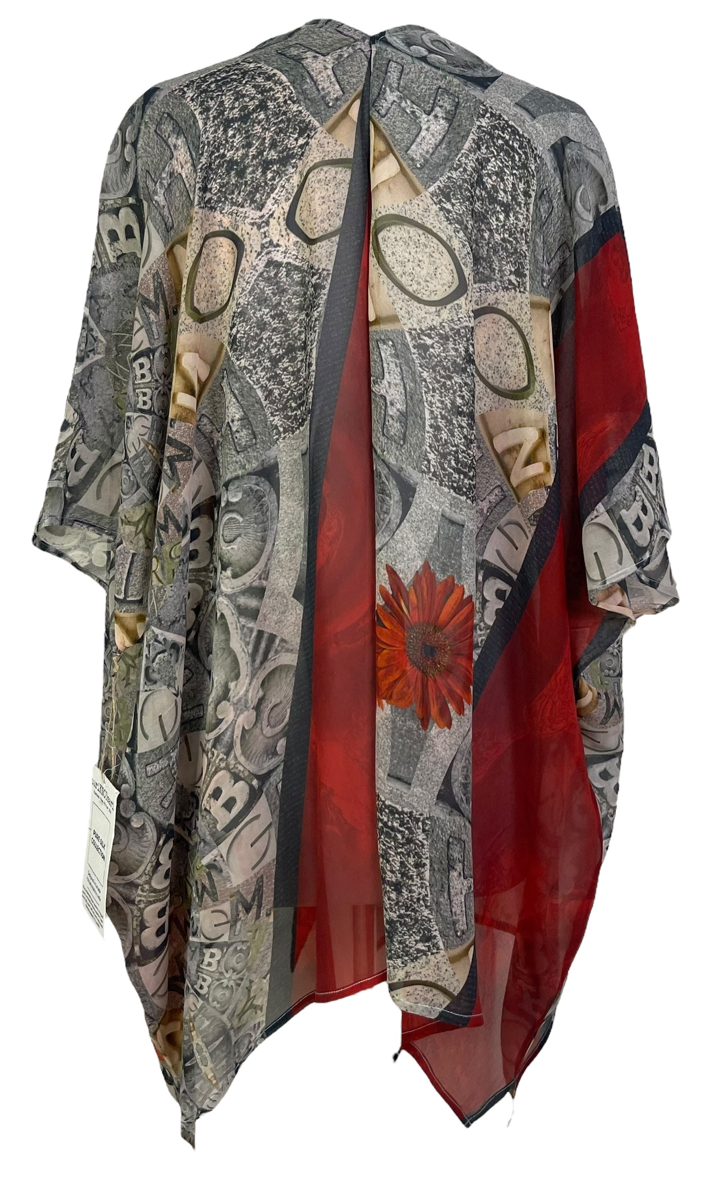 PRG6858 Sheer Avatar Pure Silk Cardigan