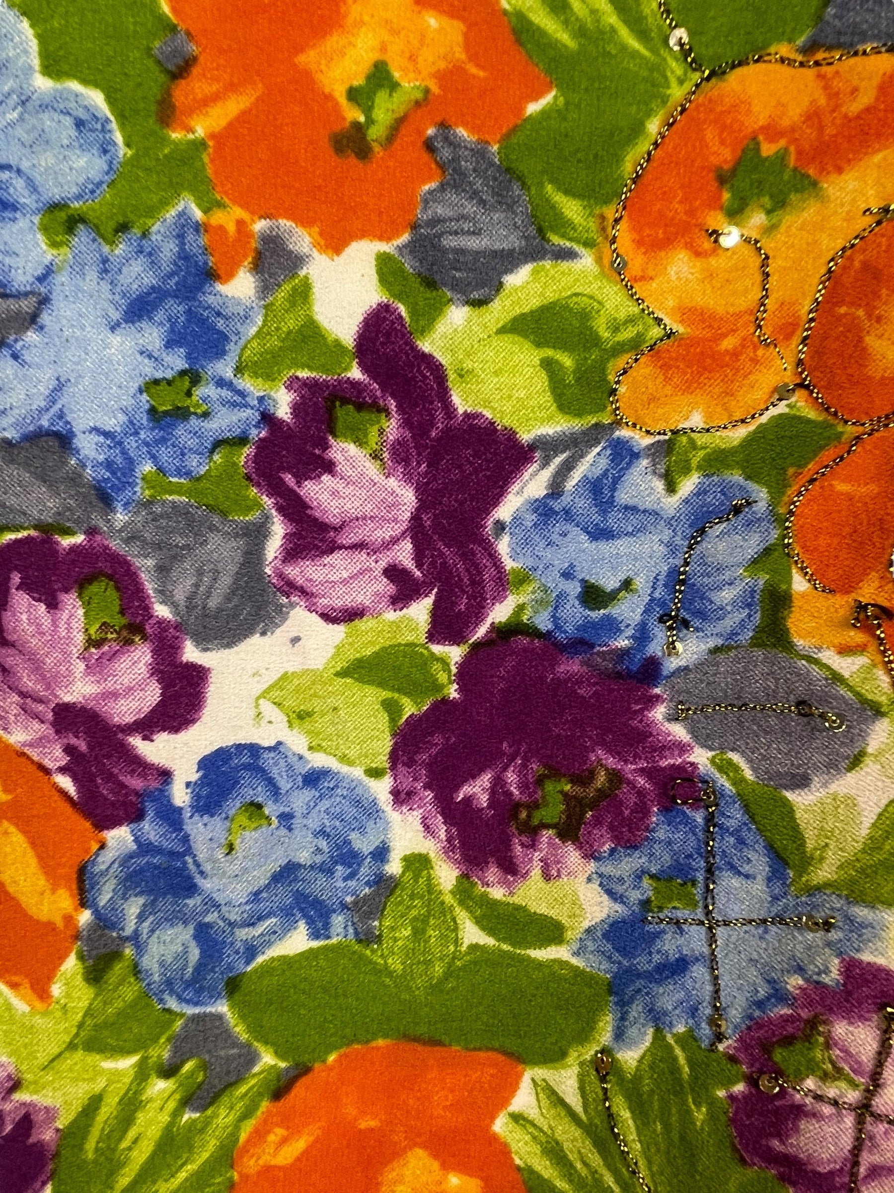 PRC7474 Avatar Pure Silk Boxy Top