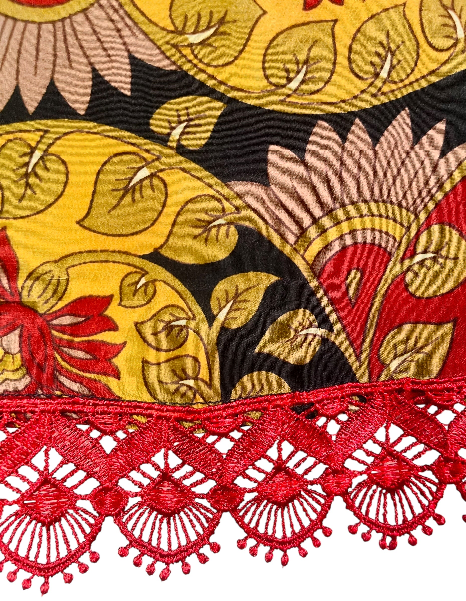 PRC6974 Wabi Sabi Pure Silk Side Slit Top