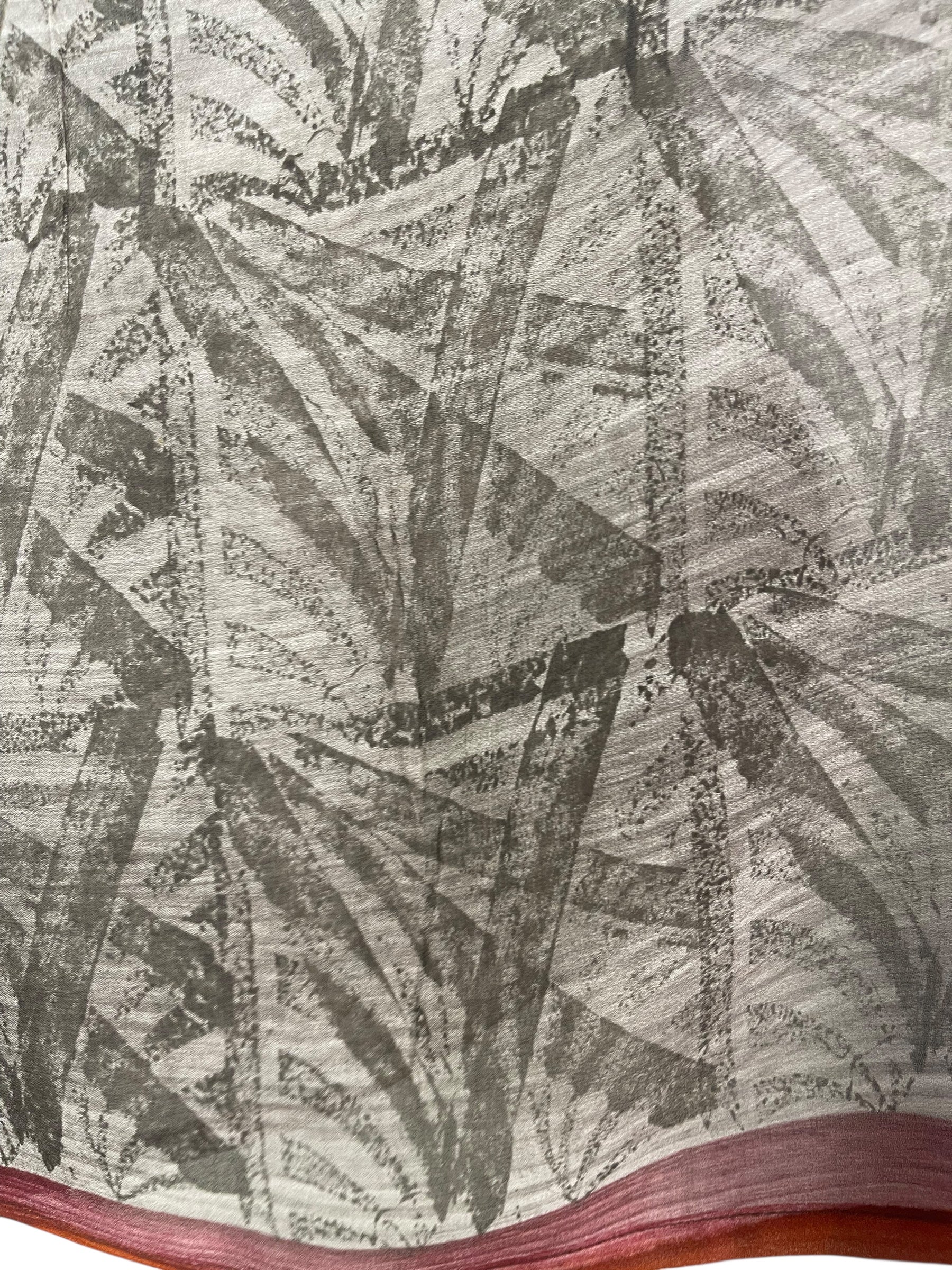 PRG8129 Sheer Avatar Pure Silk Kimono-Sleeved Top