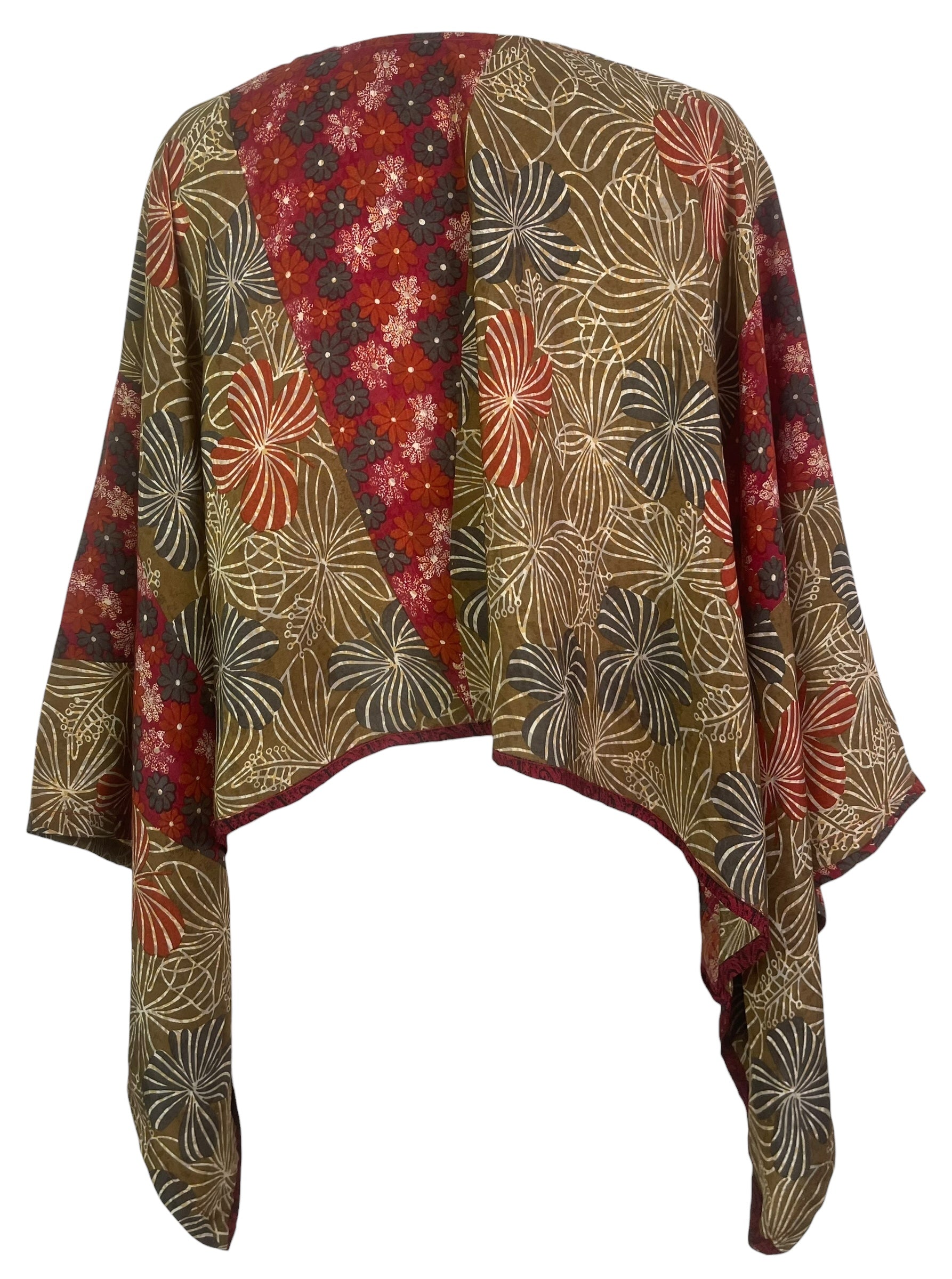 PREVIEW PRC8508 Avatar Pure Silk Kimono-Sleeved Top